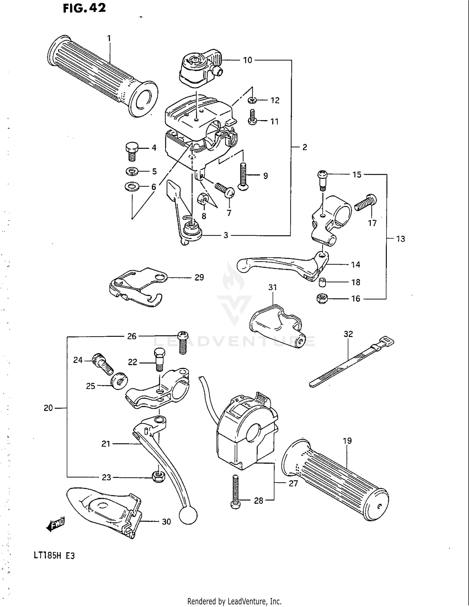 HANDLE SWITCH (MODEL H)