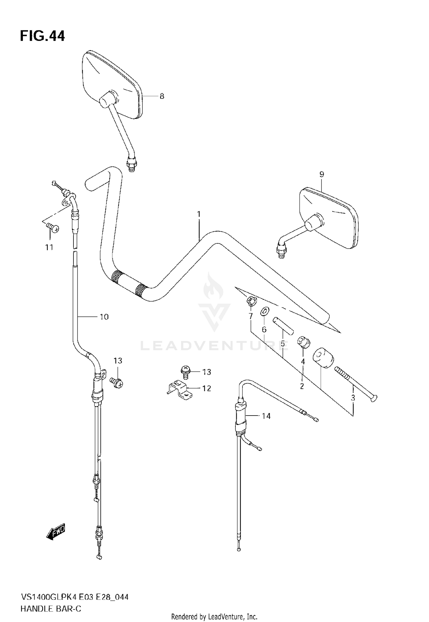 HANDLEBAR (MODEL K4)