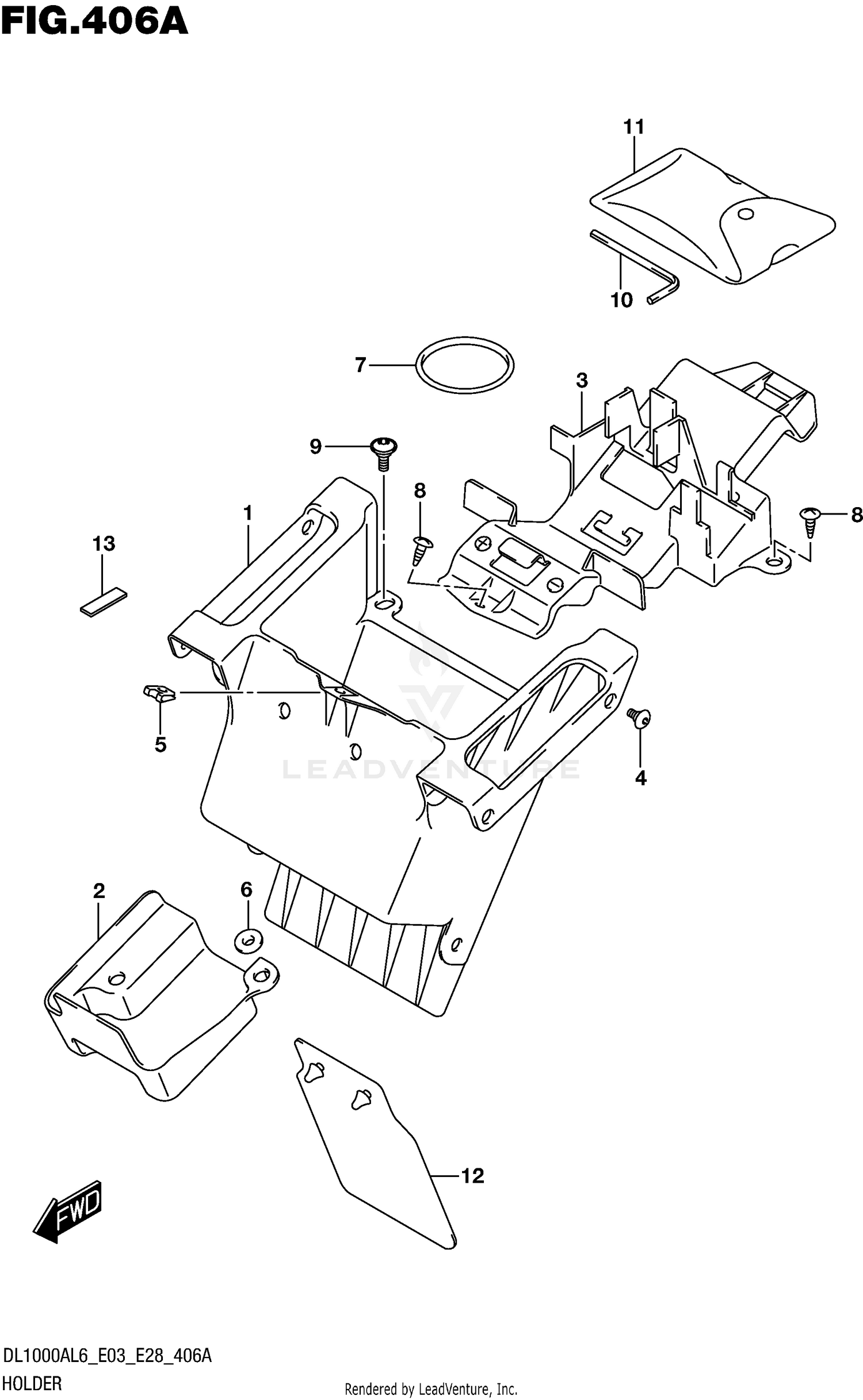 HOLDER (DL1000AL6 E03)