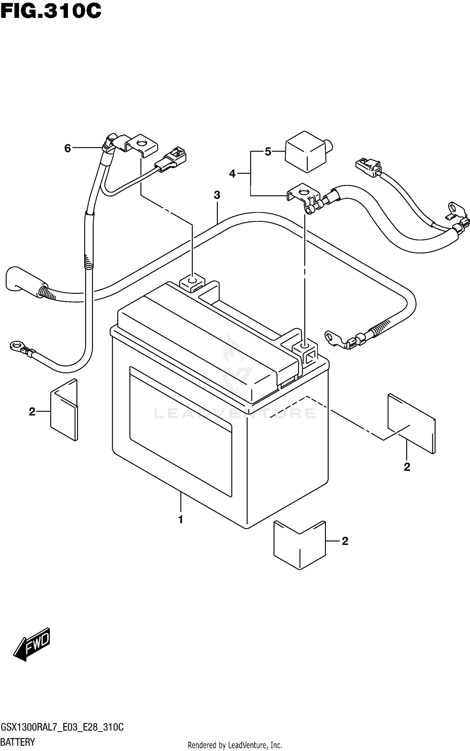 BATTERY (GSX1300RAL7 E33)