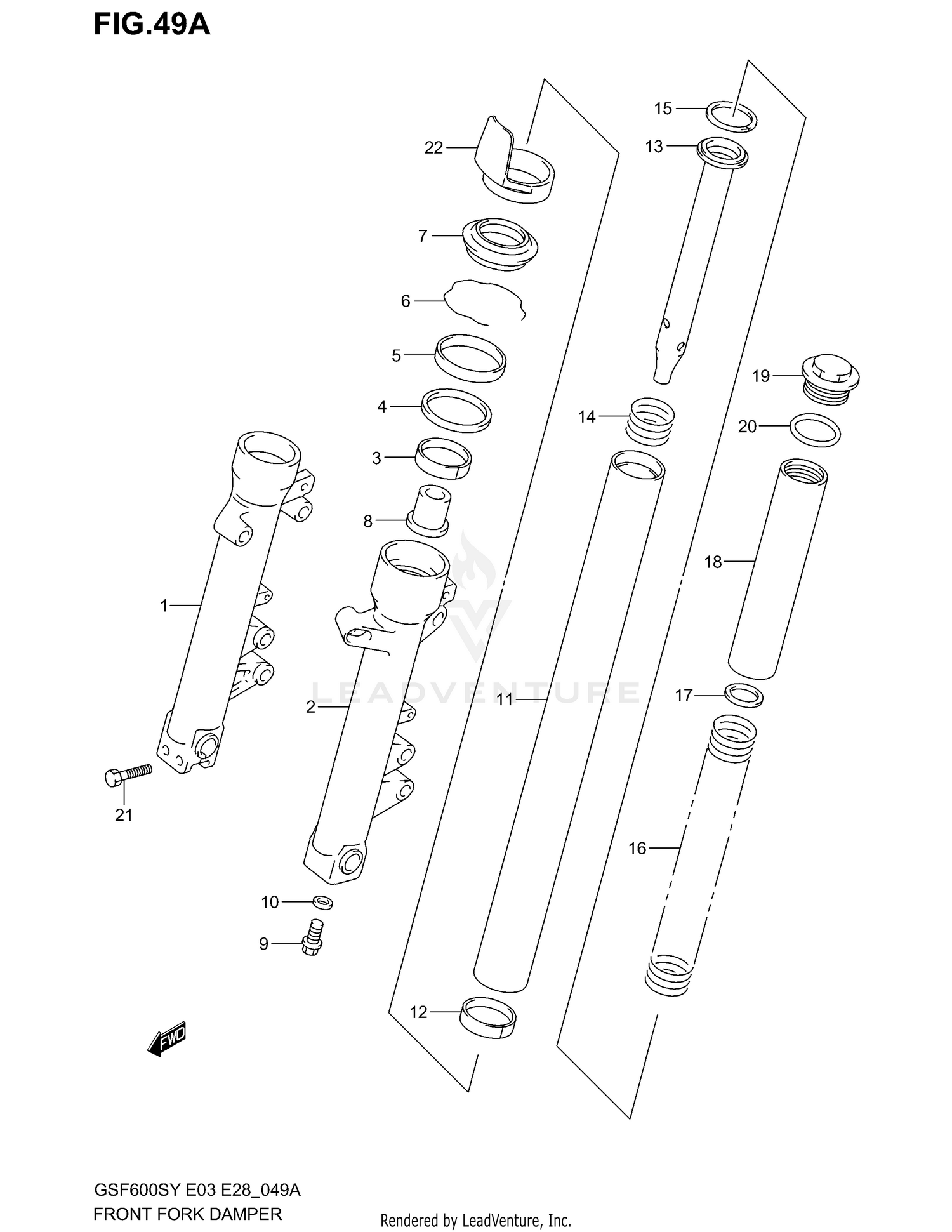 FRONT FORK DAMPER (MODEL K3)