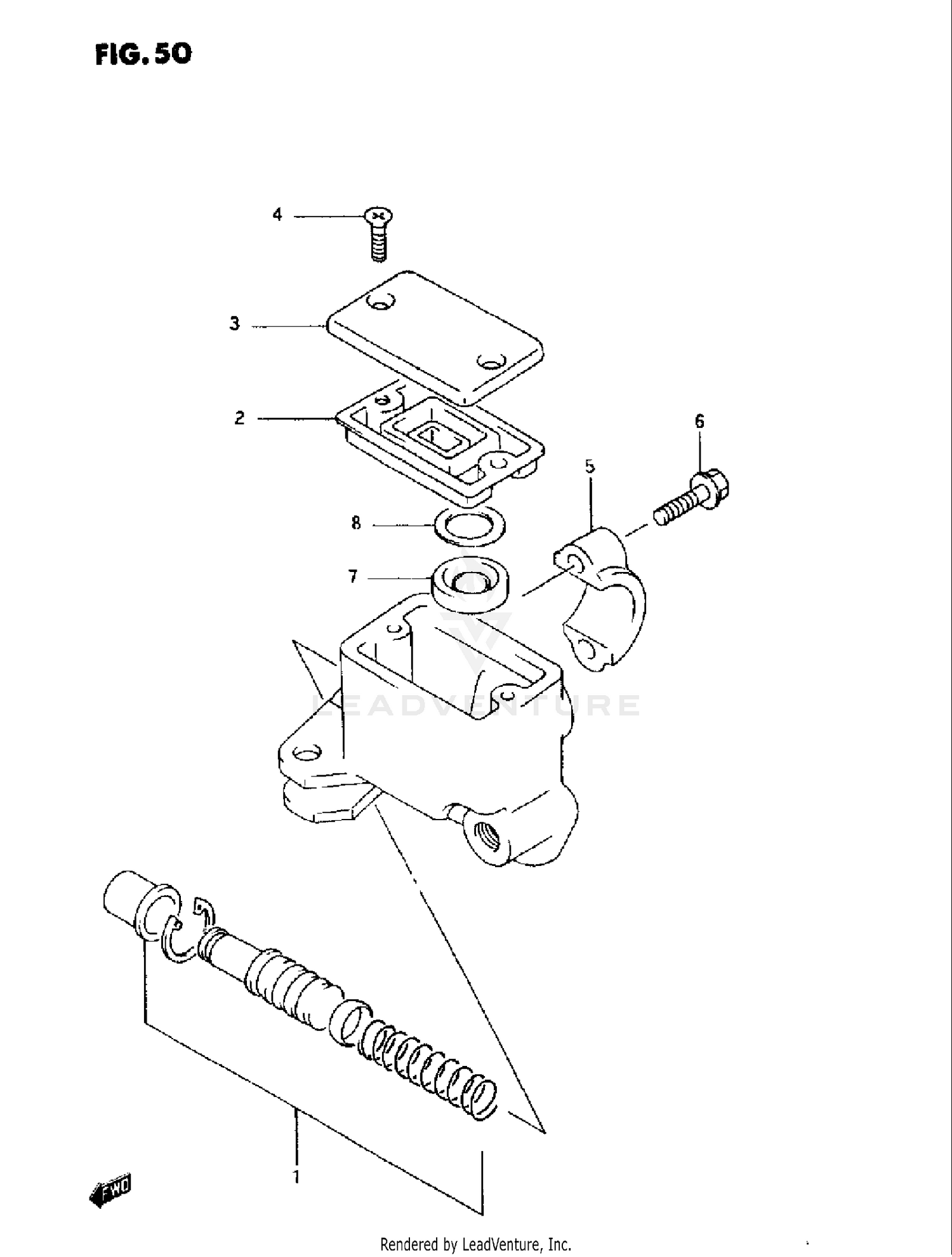 FRONT MASTER CYLINDER