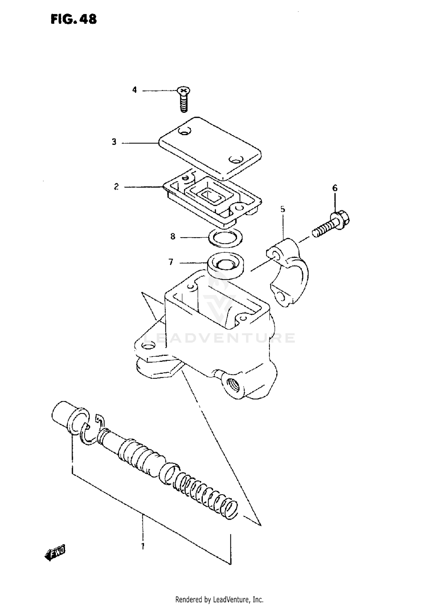 FRONT MASTER CYLINDER