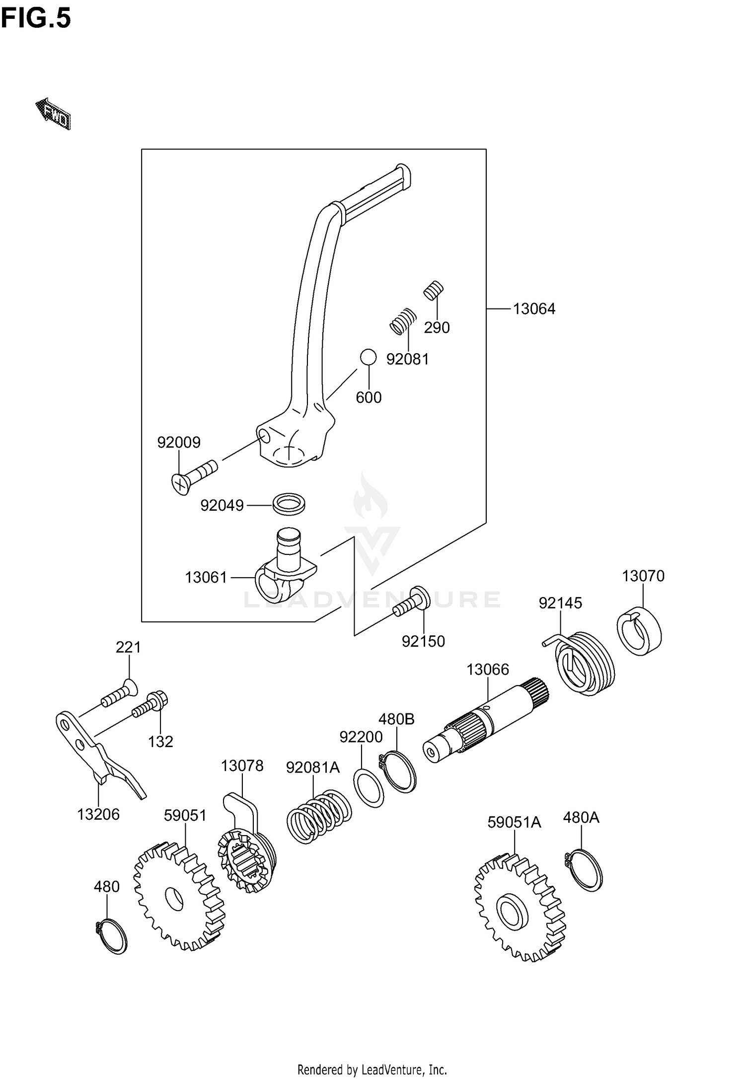 KICKSTARTER MECHANISM