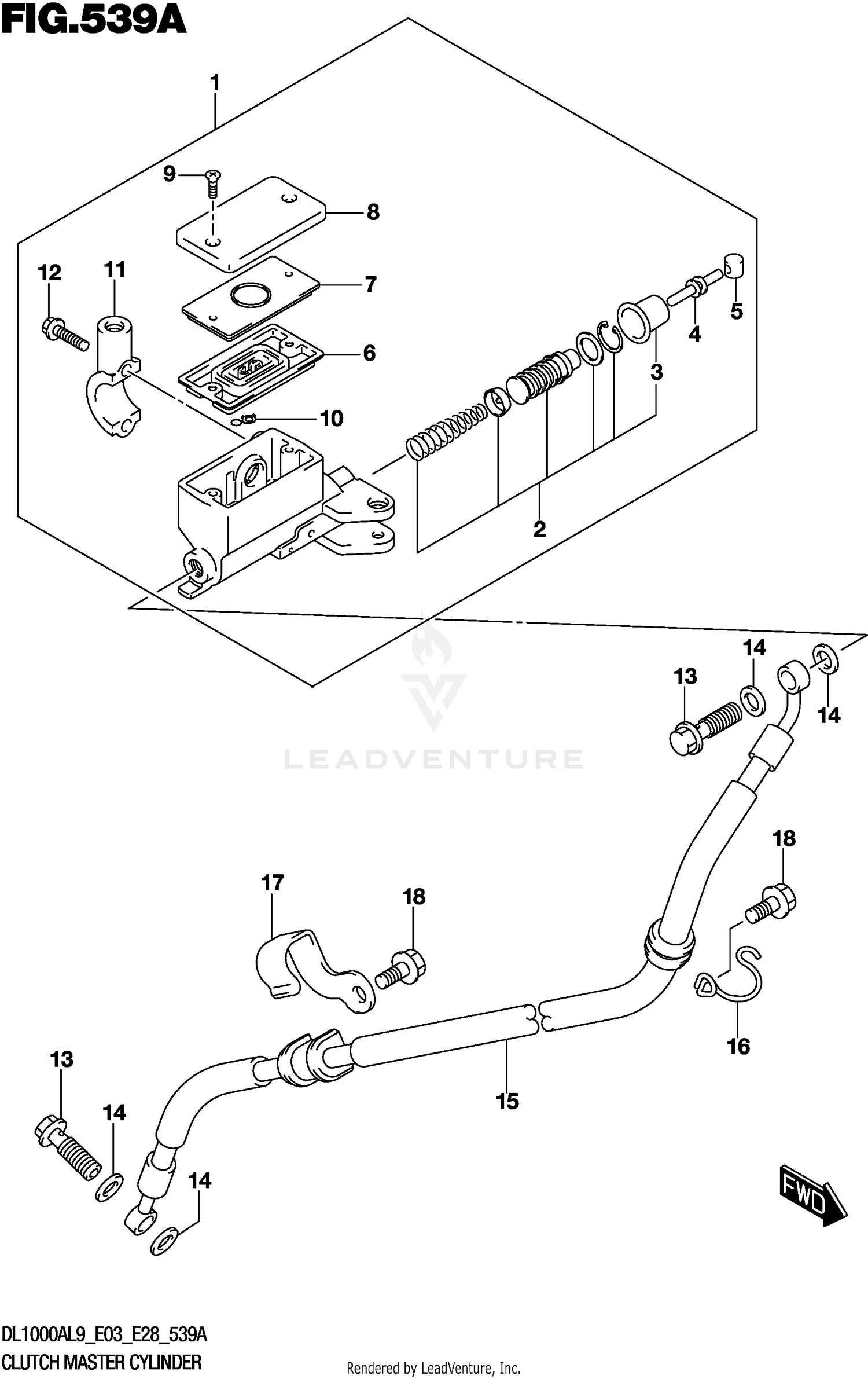 CLUTCH MASTER CYLINDER