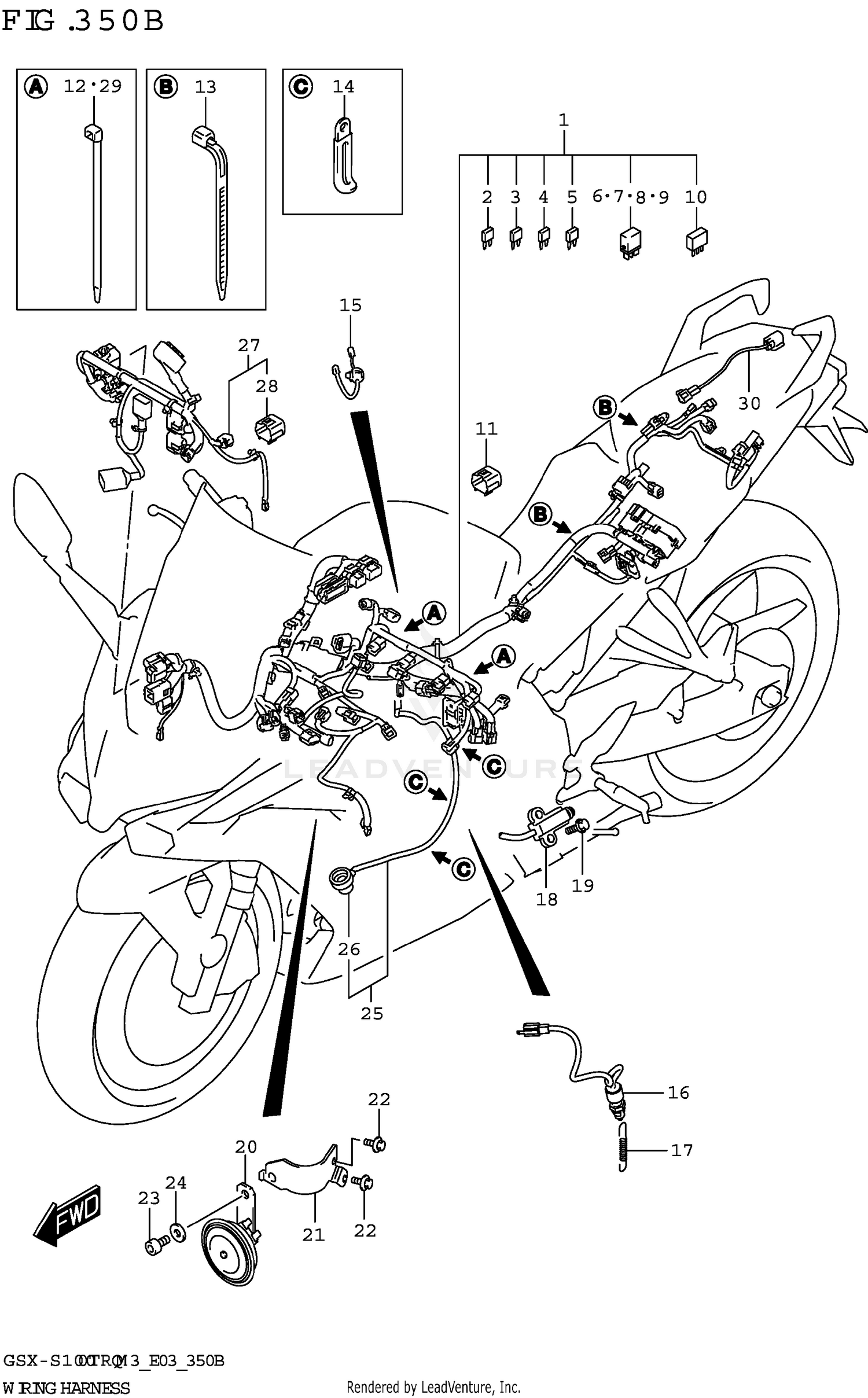 WIRING HARNESS (E33)
