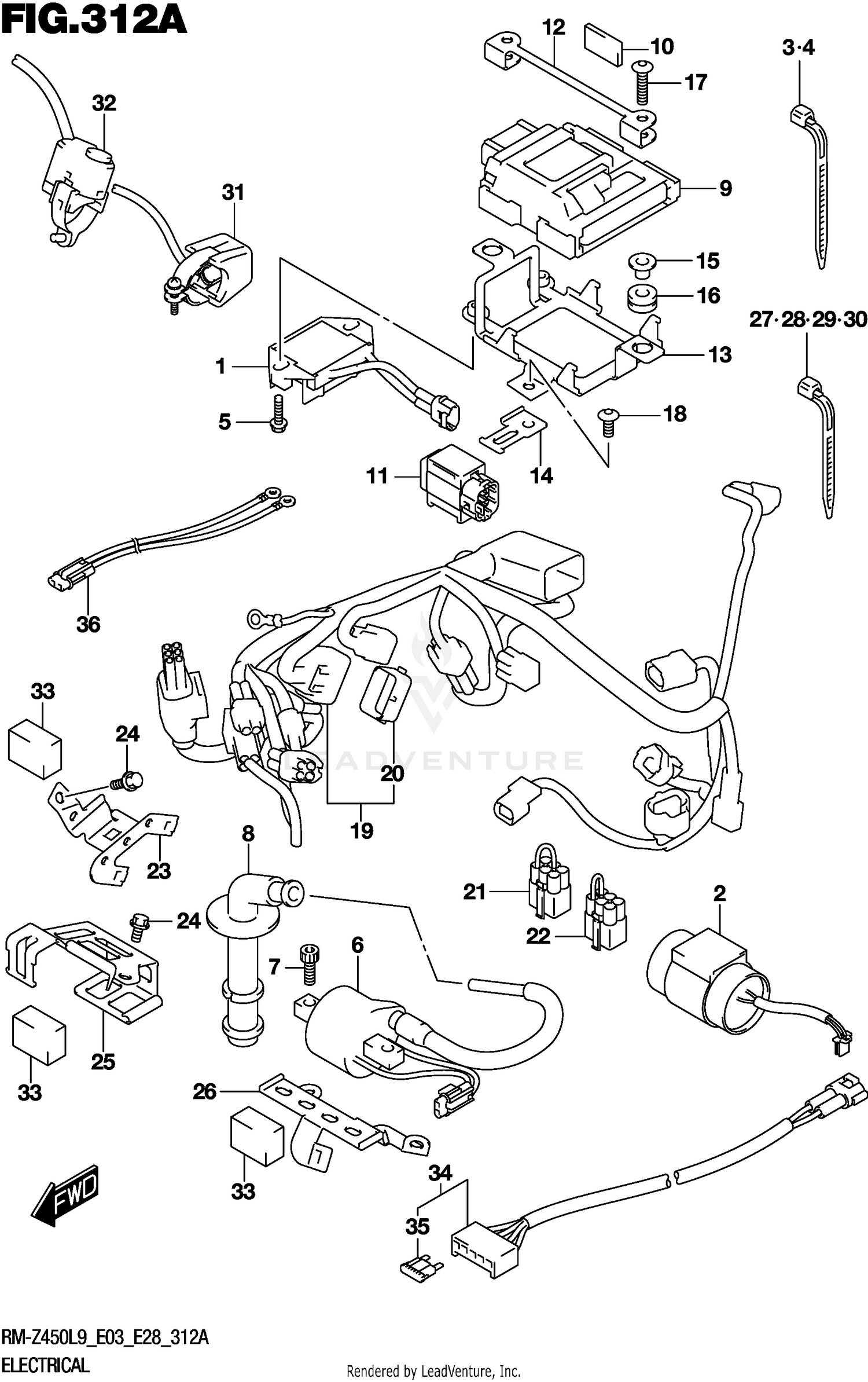 ELECTRICAL (RM-Z450L9 E03)