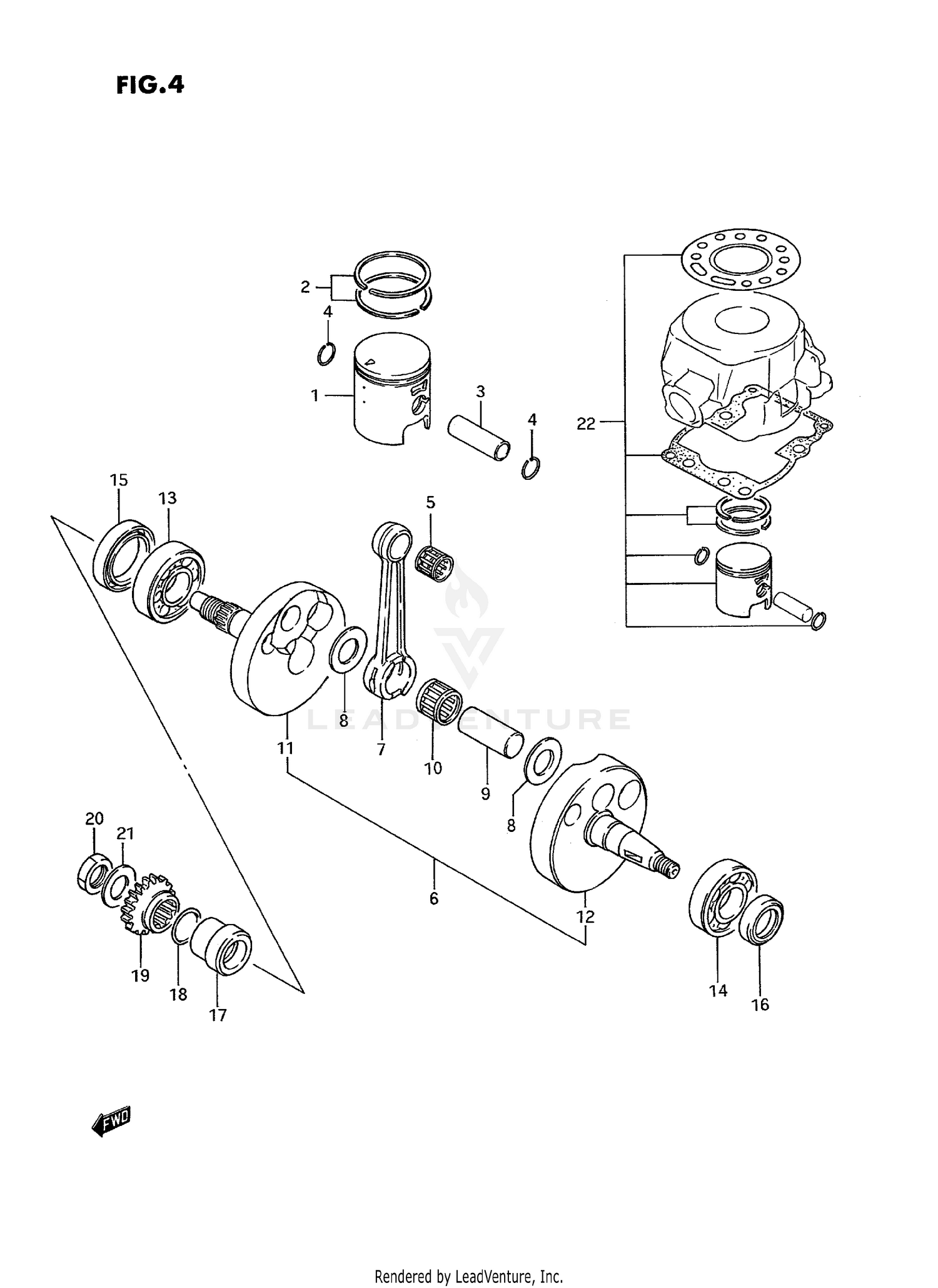 CRANKSHAFT (MODEL G/H)