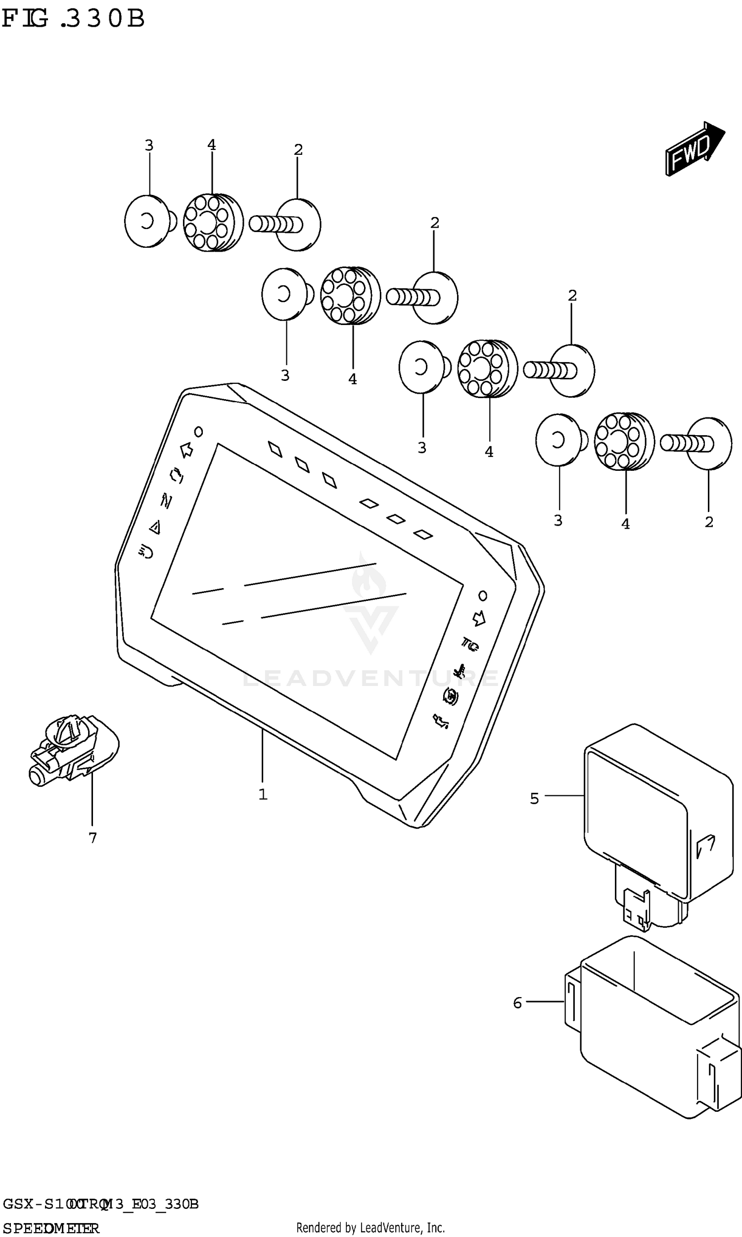 SPEEDOMETER (E03,E33)