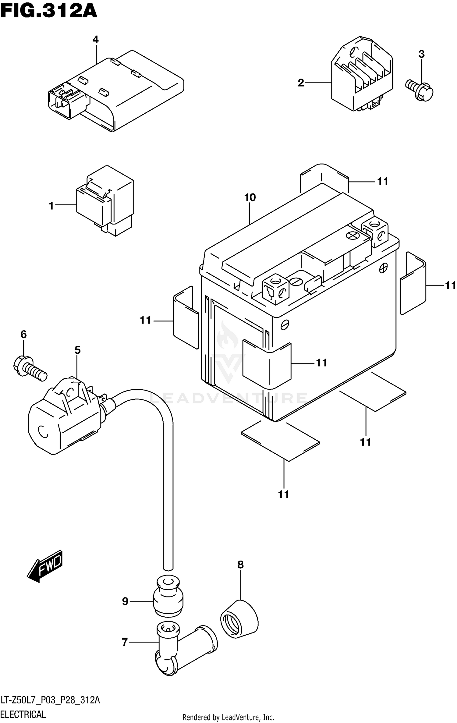 ELECTRICAL (LT-Z50L7 P03)
