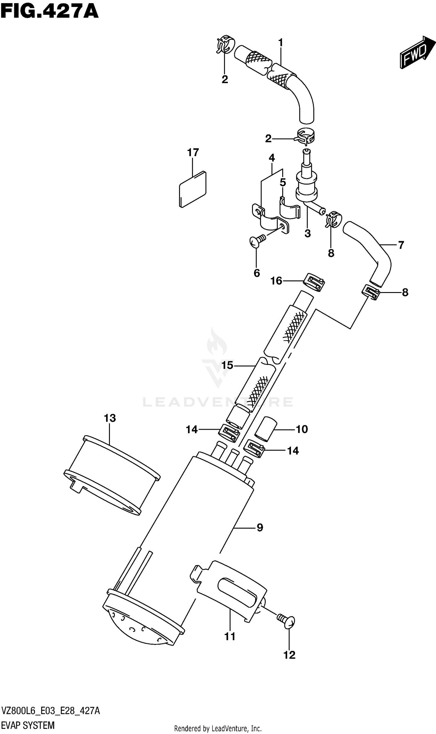 EVAP SYSTEM (VZ800L6 E33)