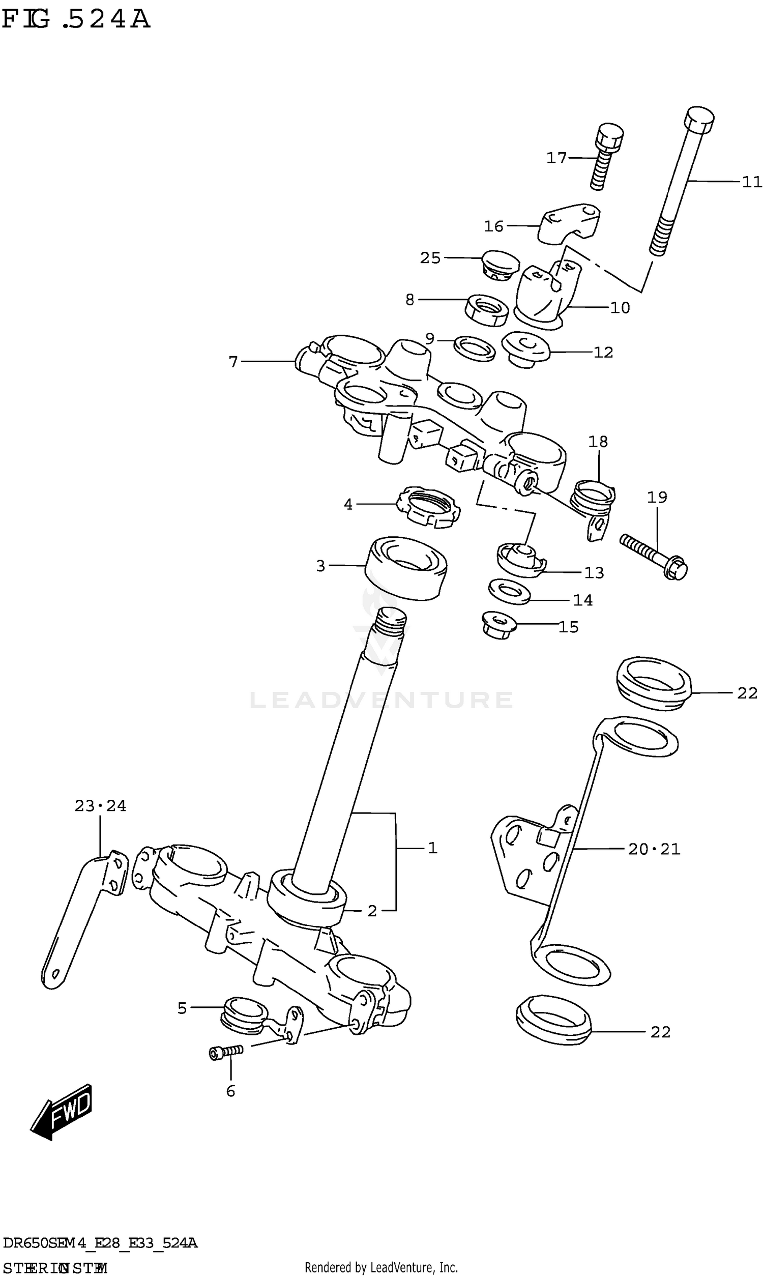 STEERING STEM