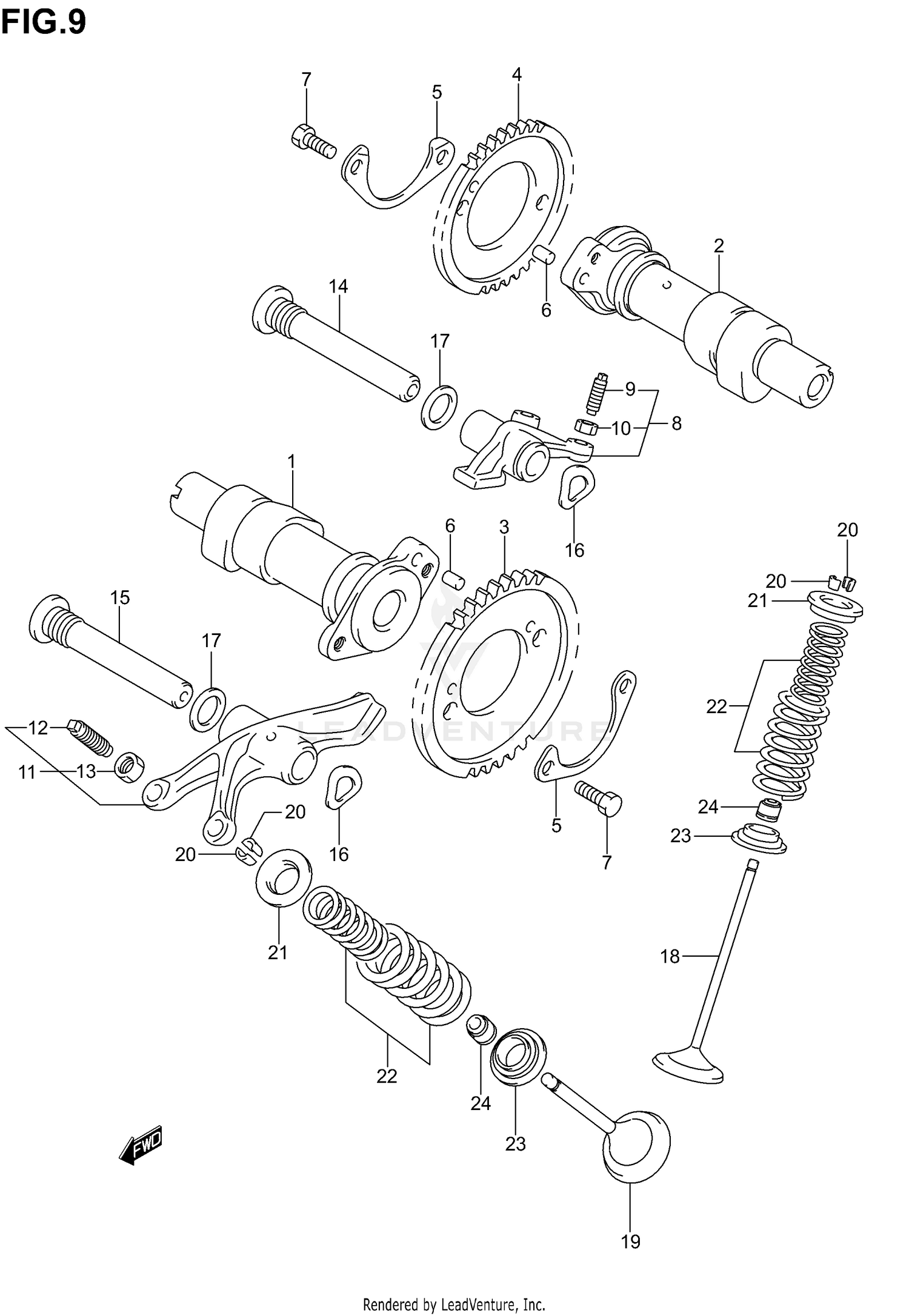 CAMSHAFT - VALVE