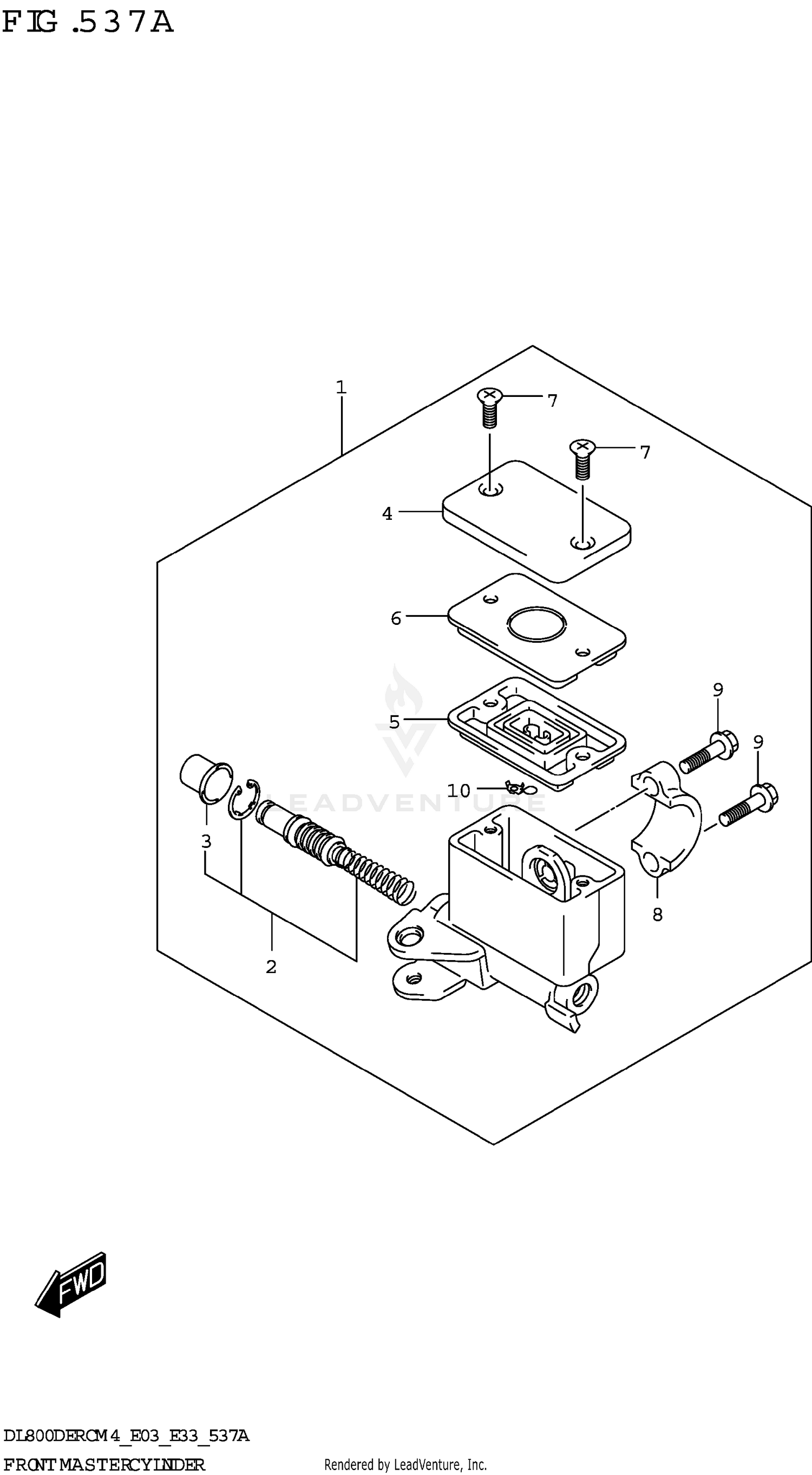 FRONT MASTER CYLINDER