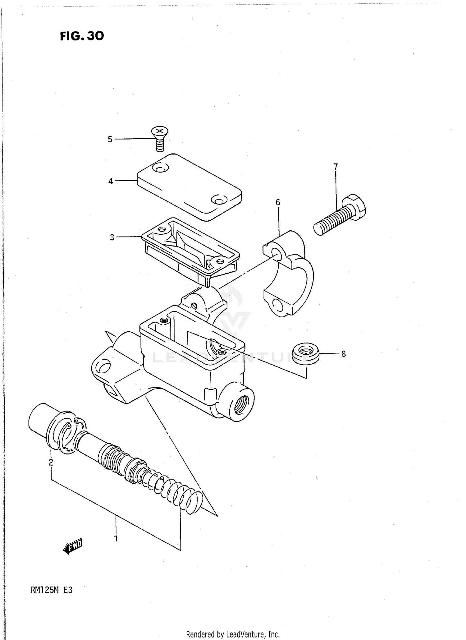 FRONT MASTER CYLINDER