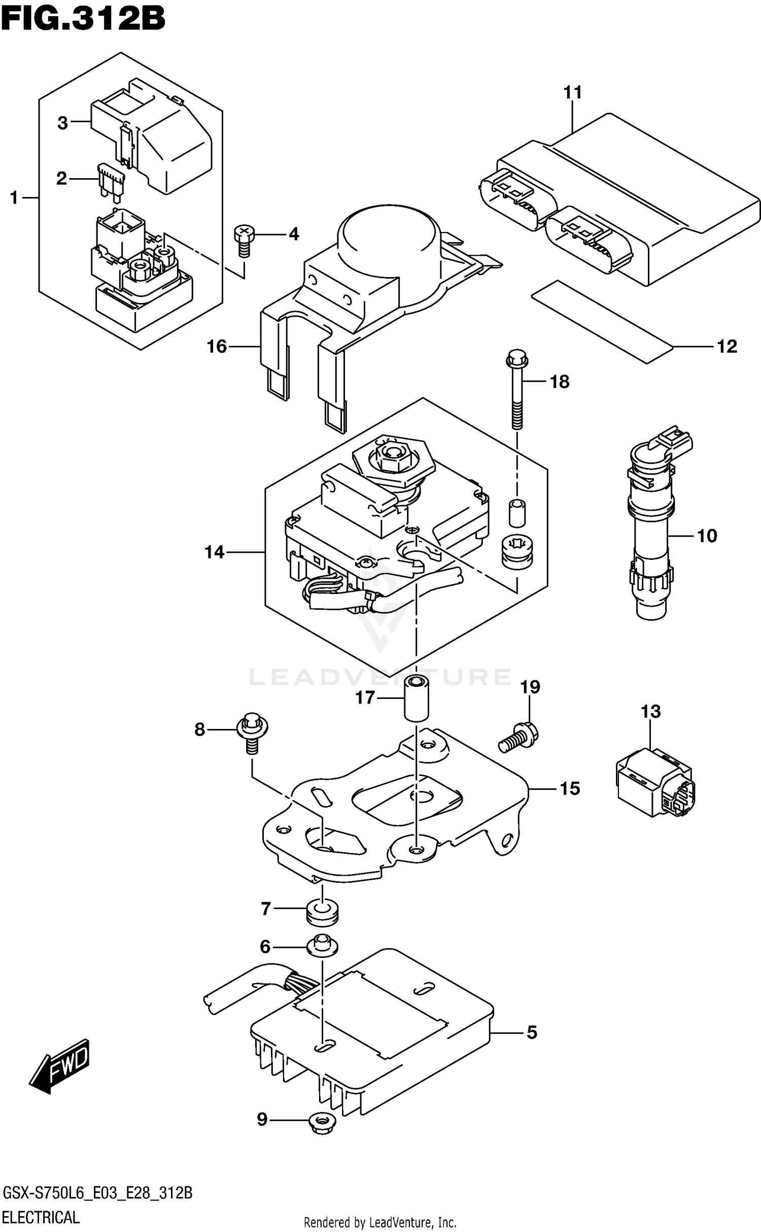 ELECTRICAL (GSX-S750AL6 E28)