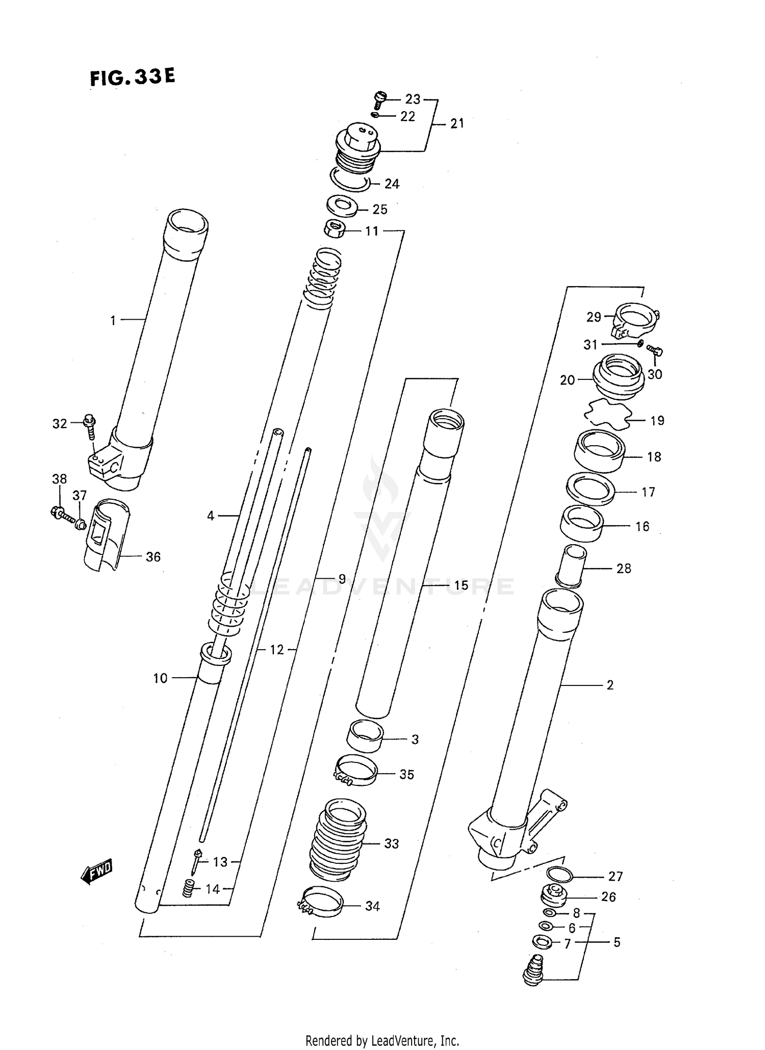 FRONT DAMPER (MODEL T)