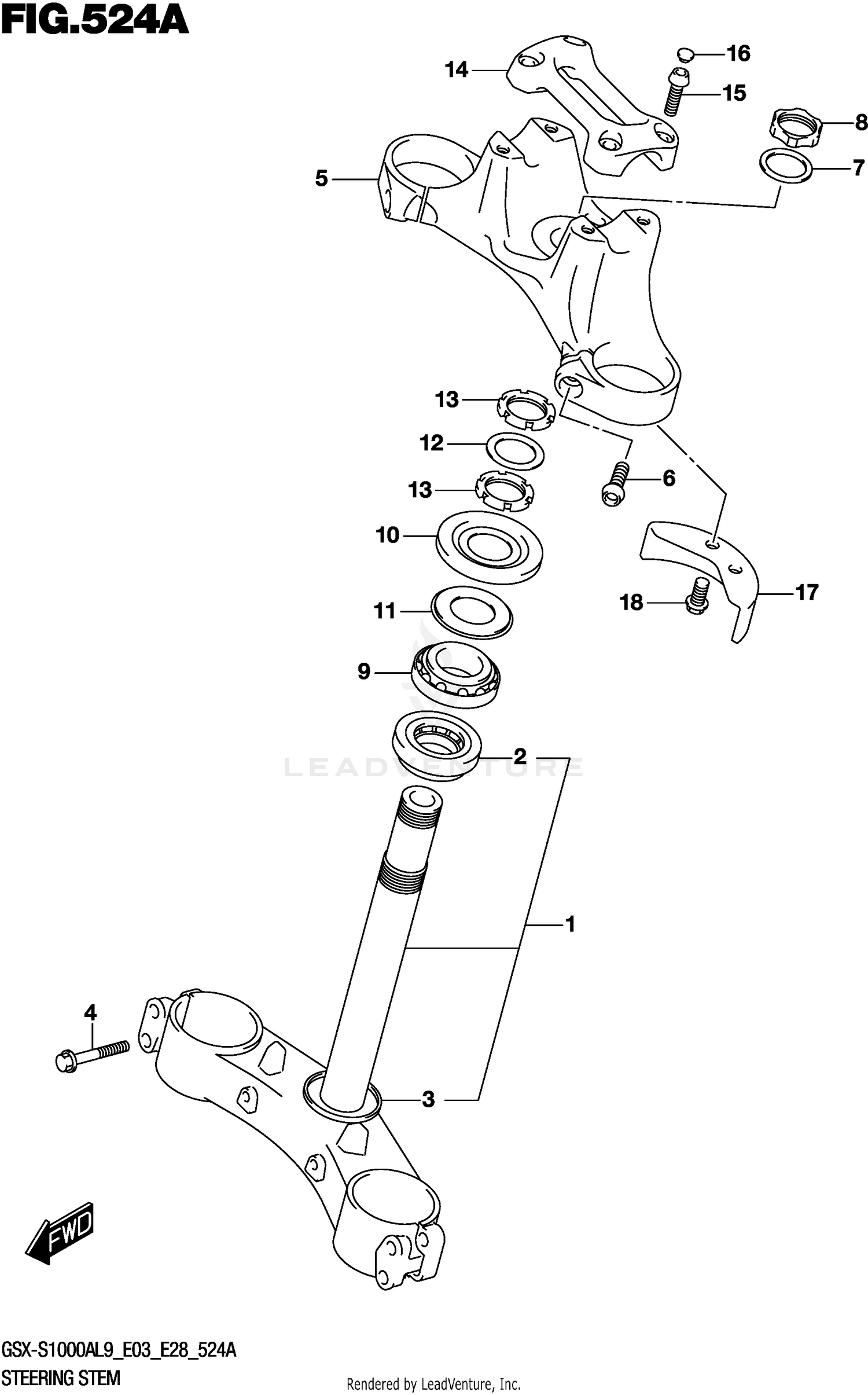 STEERING STEM