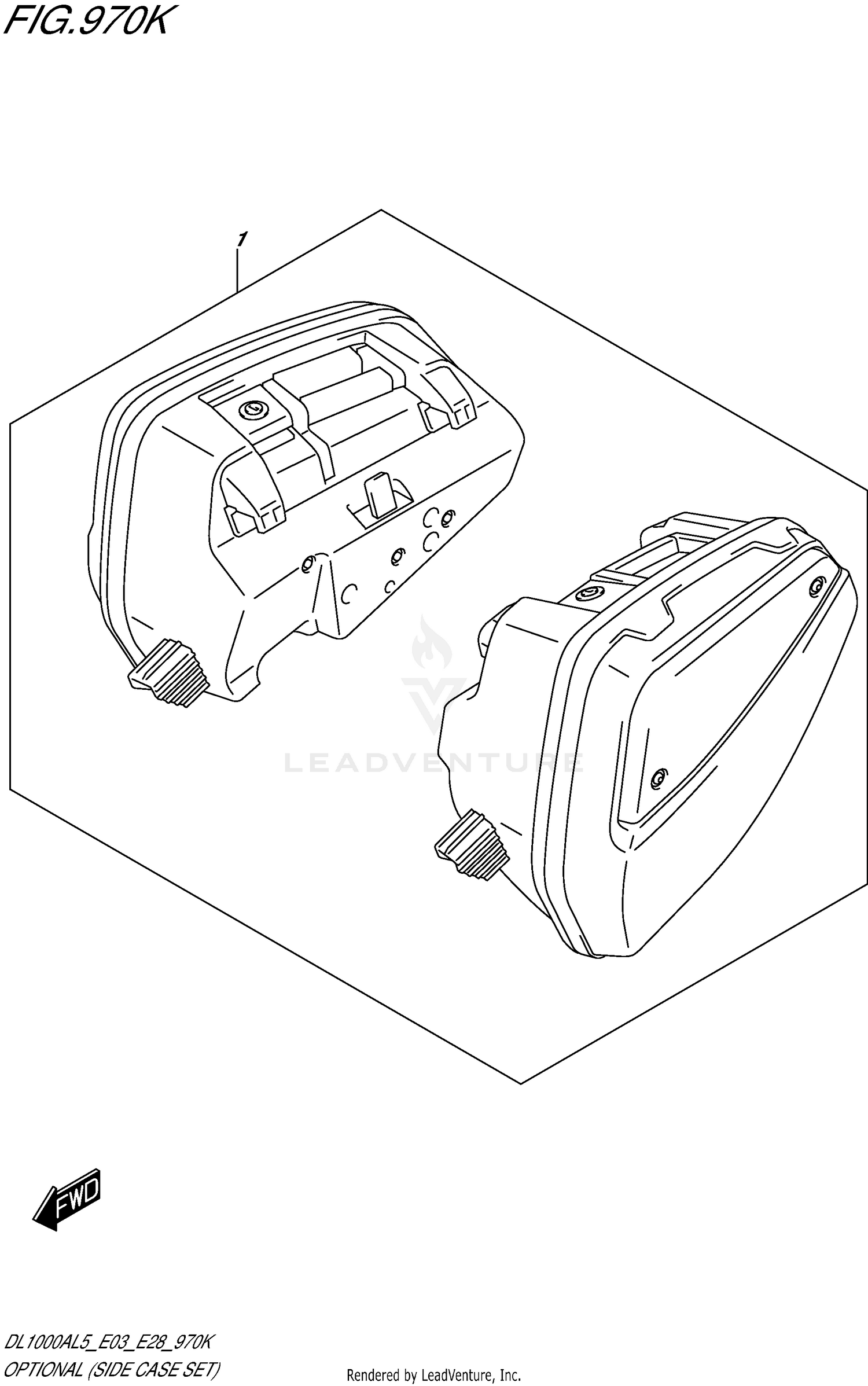 OPTIONAL (SIDE CASE SET)