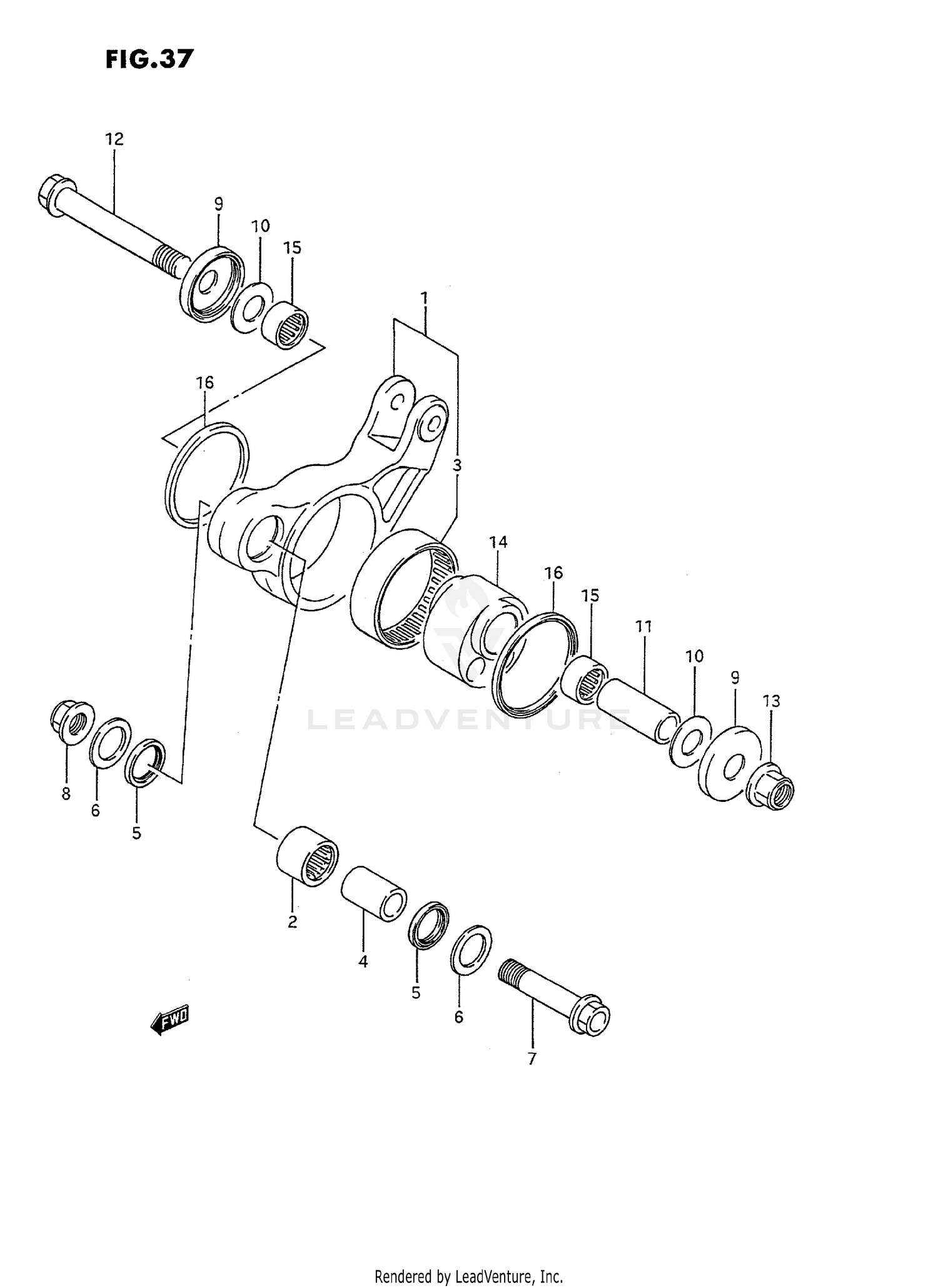 CUSHION LEVER (MODEL H/J/K)