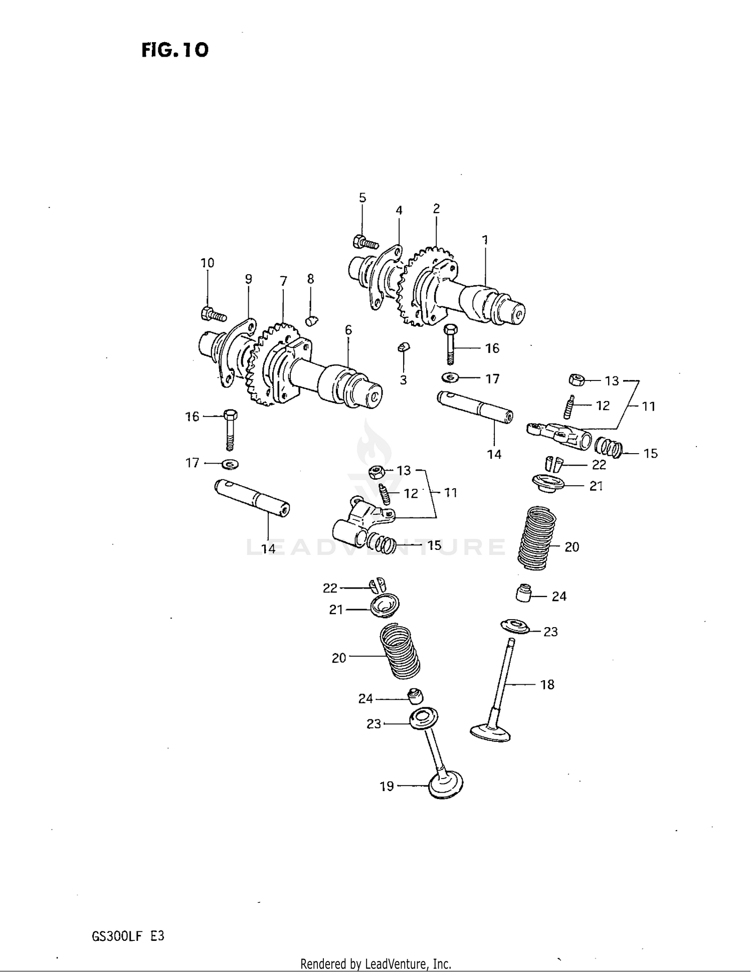 CAM SHAFT - VALVE