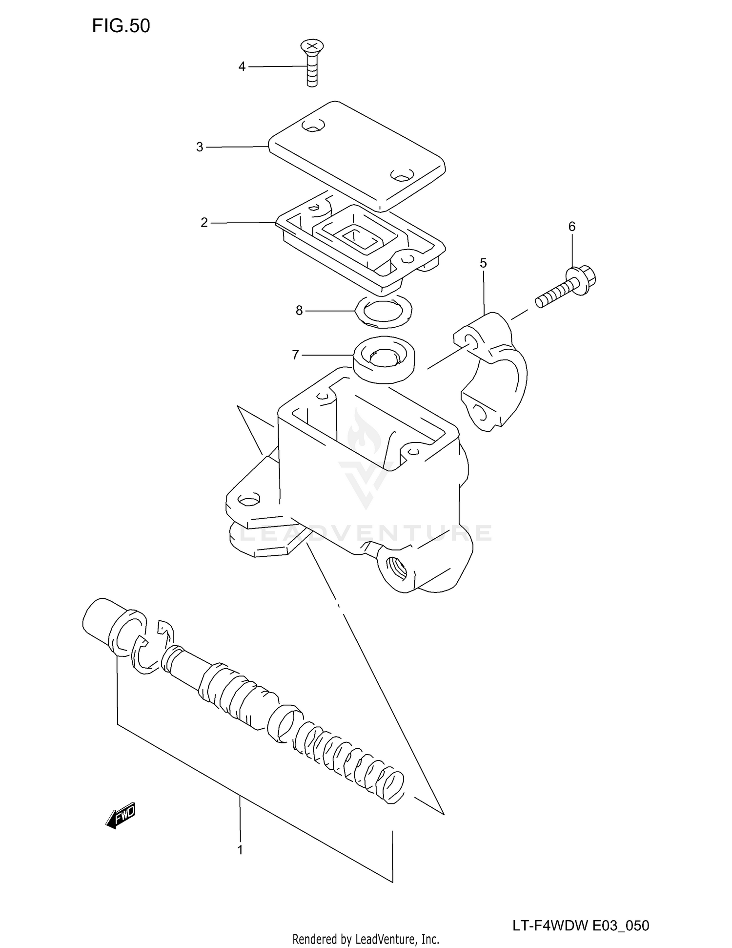 FRONT MASTER CYLINDER