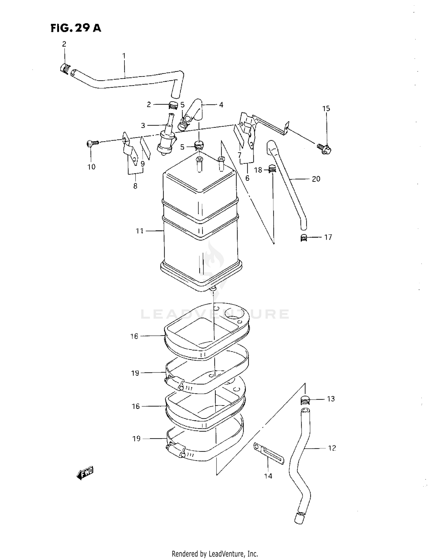 CANISTER (CALIFORNIA ONLY)