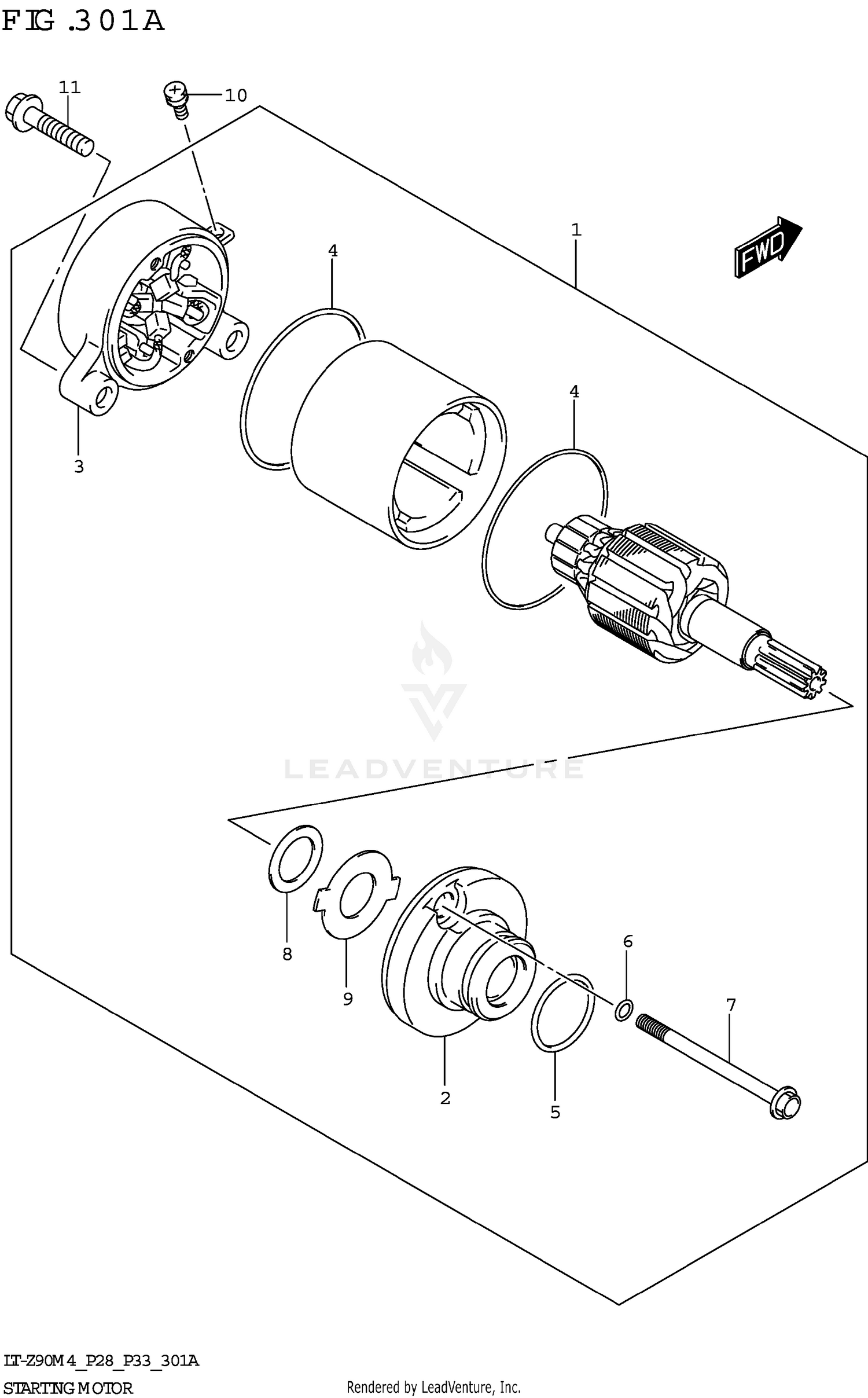 STARTING MOTOR