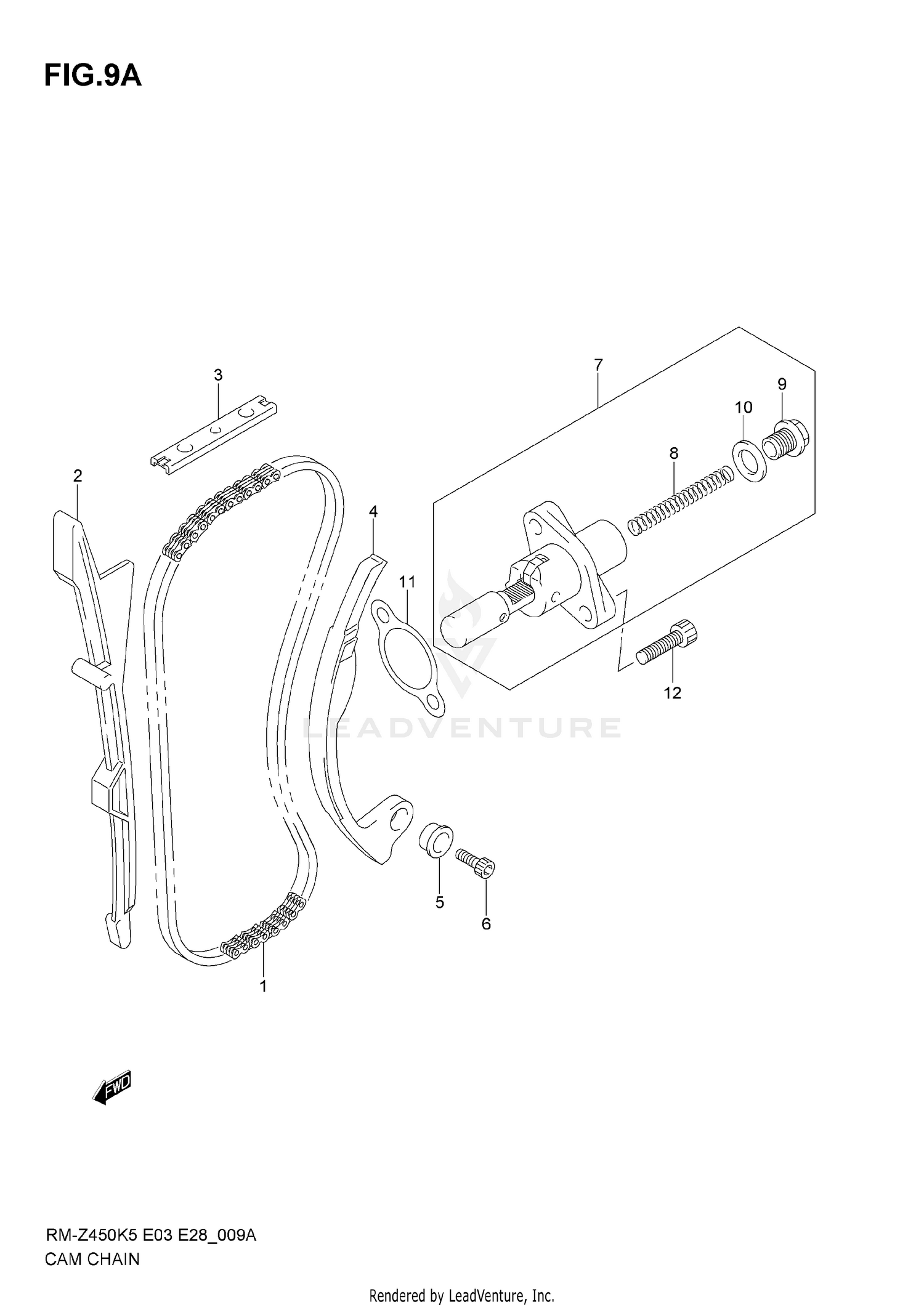 CAM CHAIN (MODEL K7)