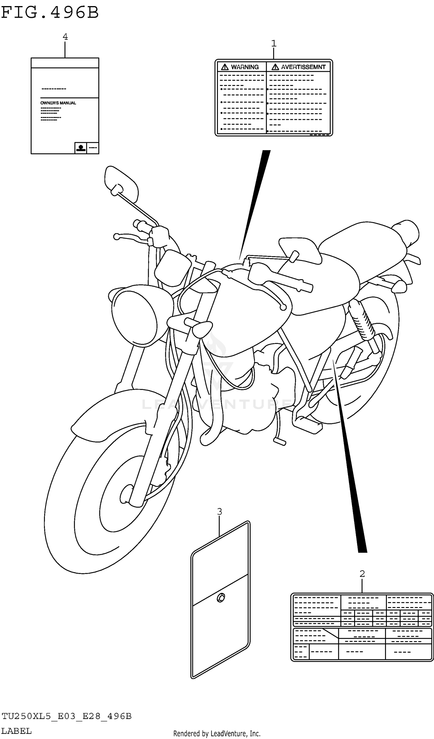 LABEL (TU250XL5 E28)