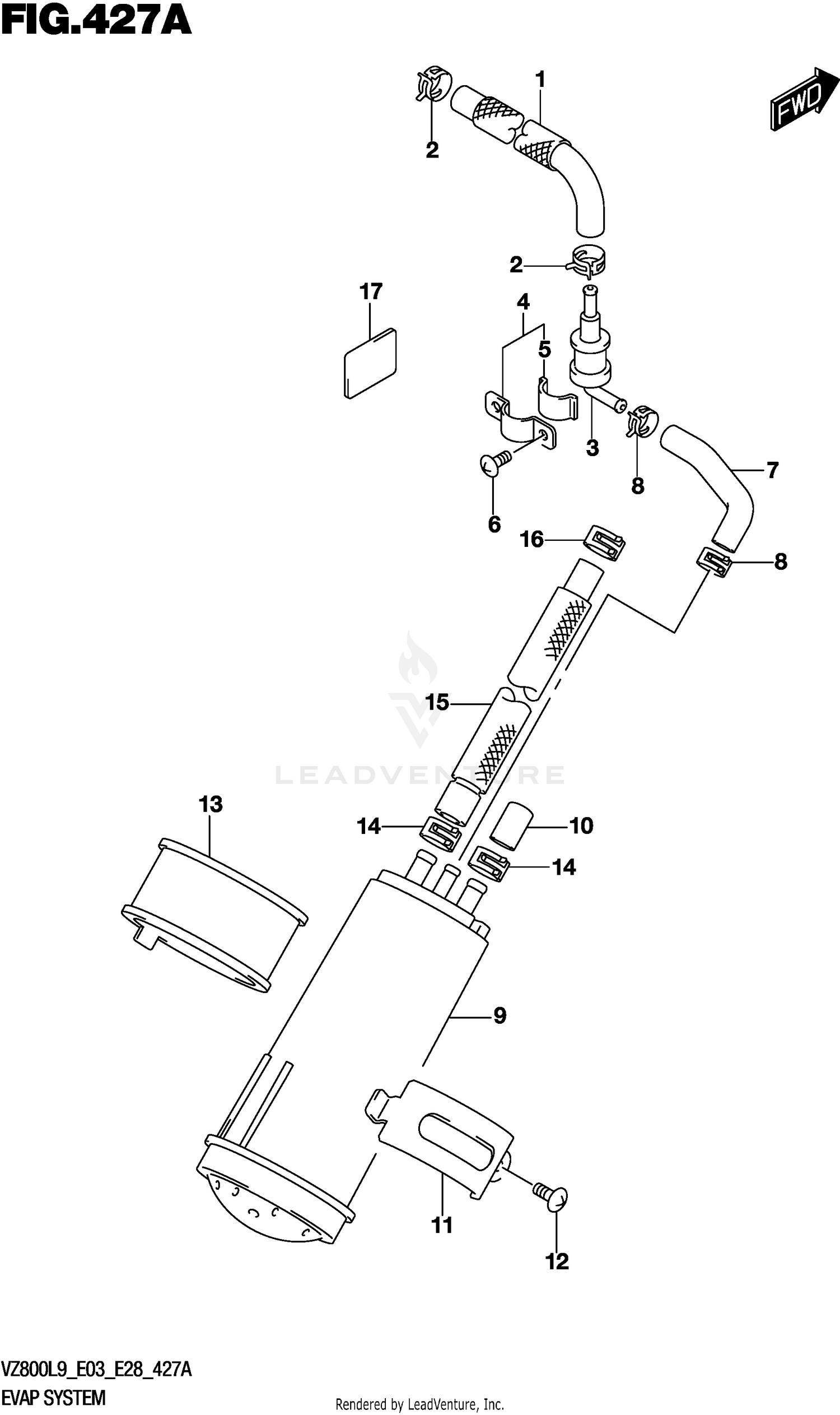 EVAP SYSTEM (VZ800L9 E33)
