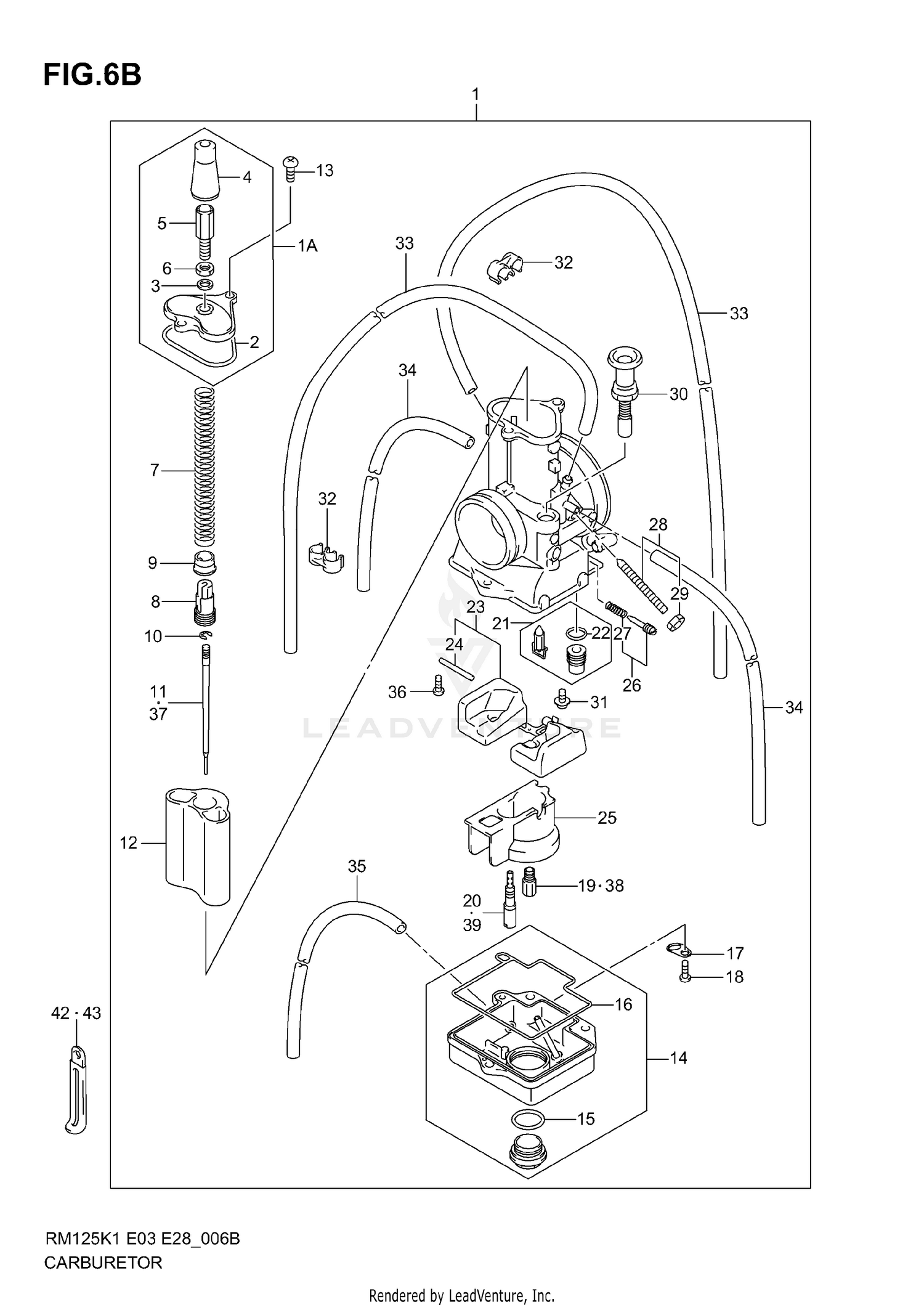CARBURETOR (MODEL K3)