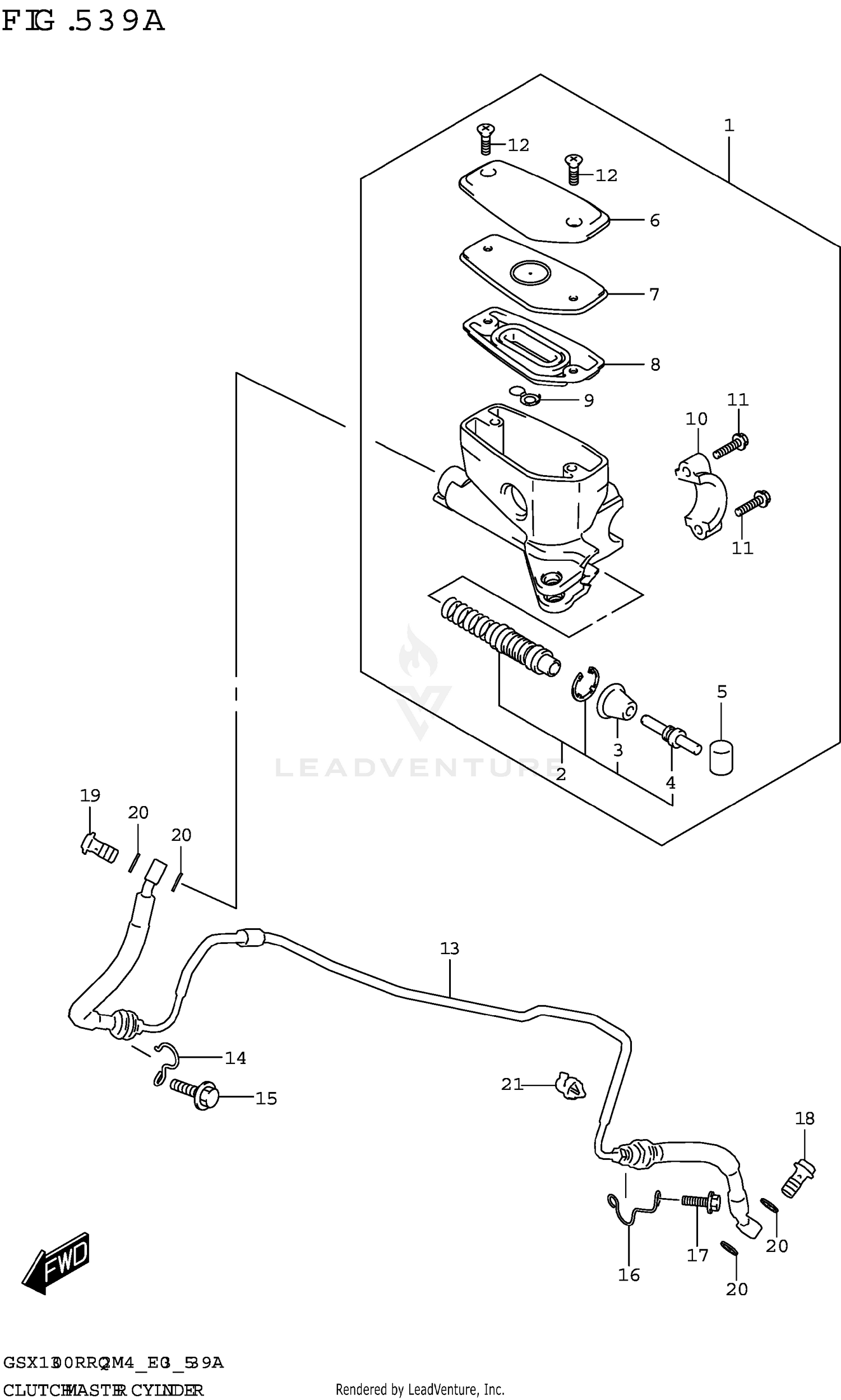 CLUTCH MASTER CYLINDER