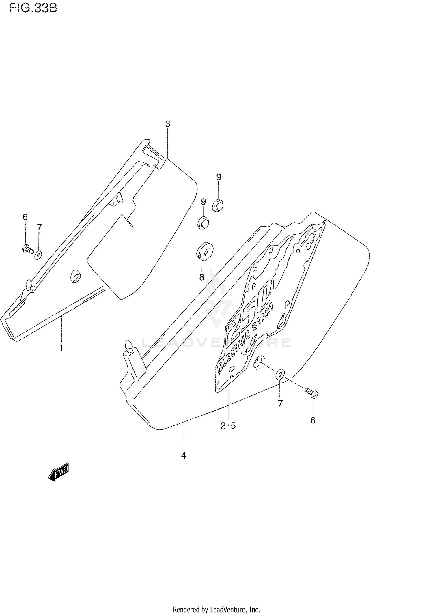 FRAME COVER (MODEL S)