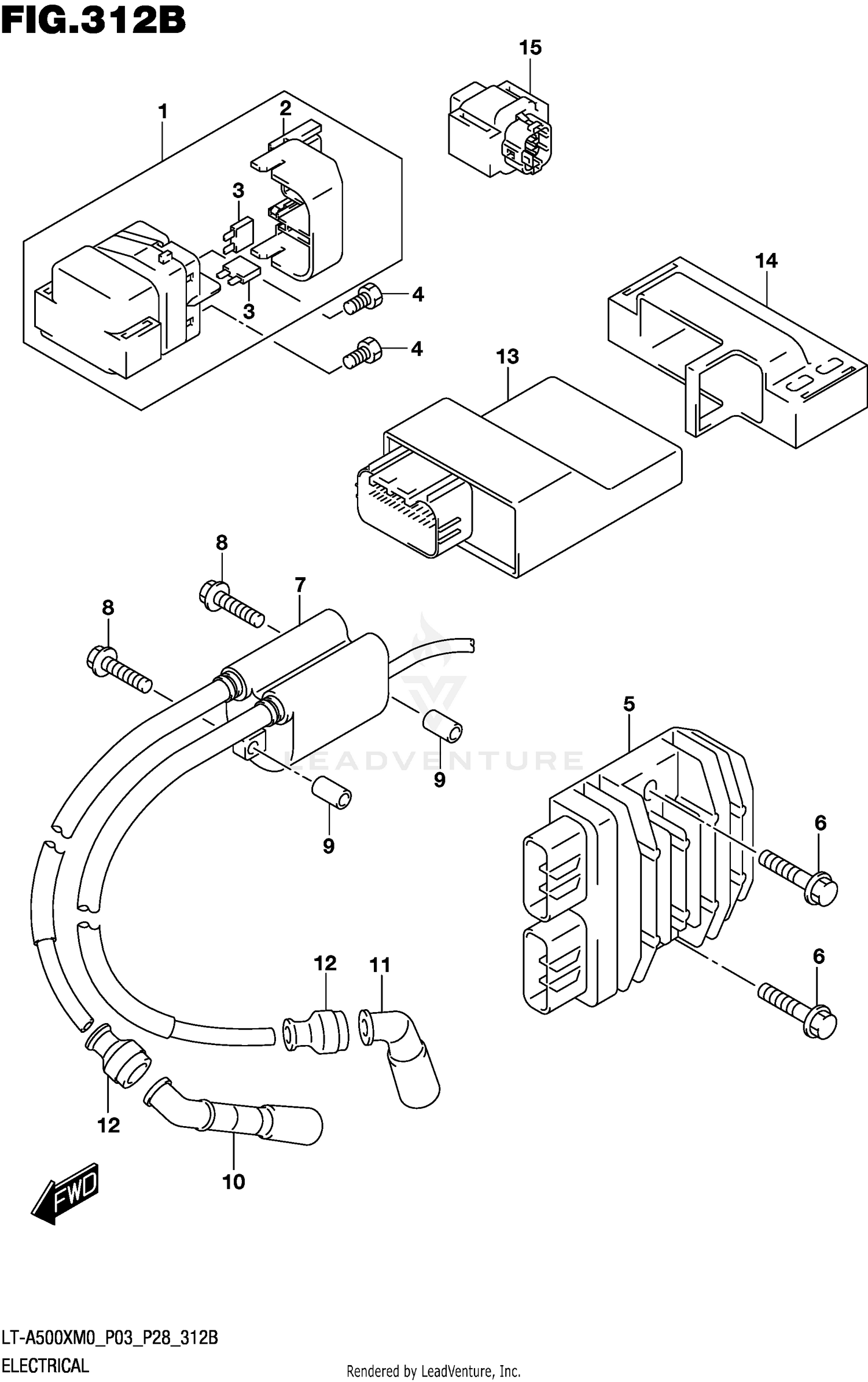 ELECTRICAL (LT-A500XM0 P28)