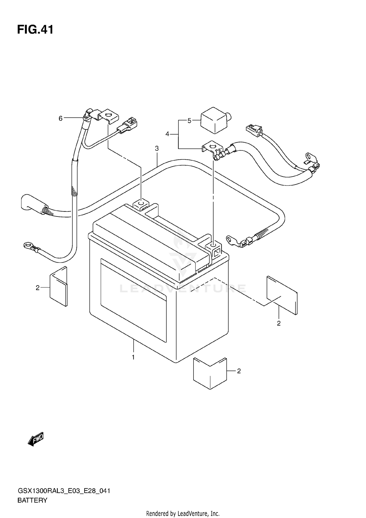 BATTERY (GSX1300RAL3 E03)