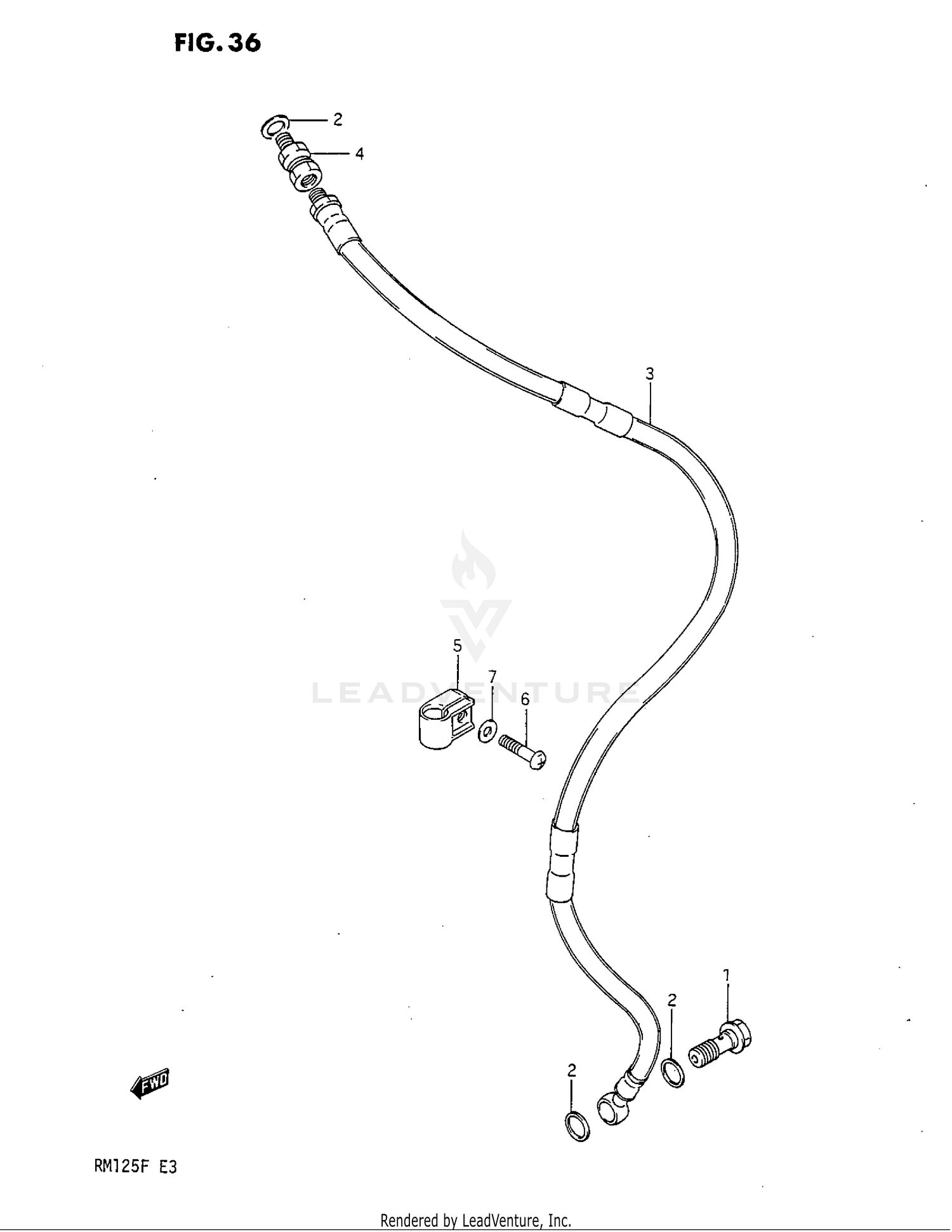 FRONT HOSE (MODEL F)