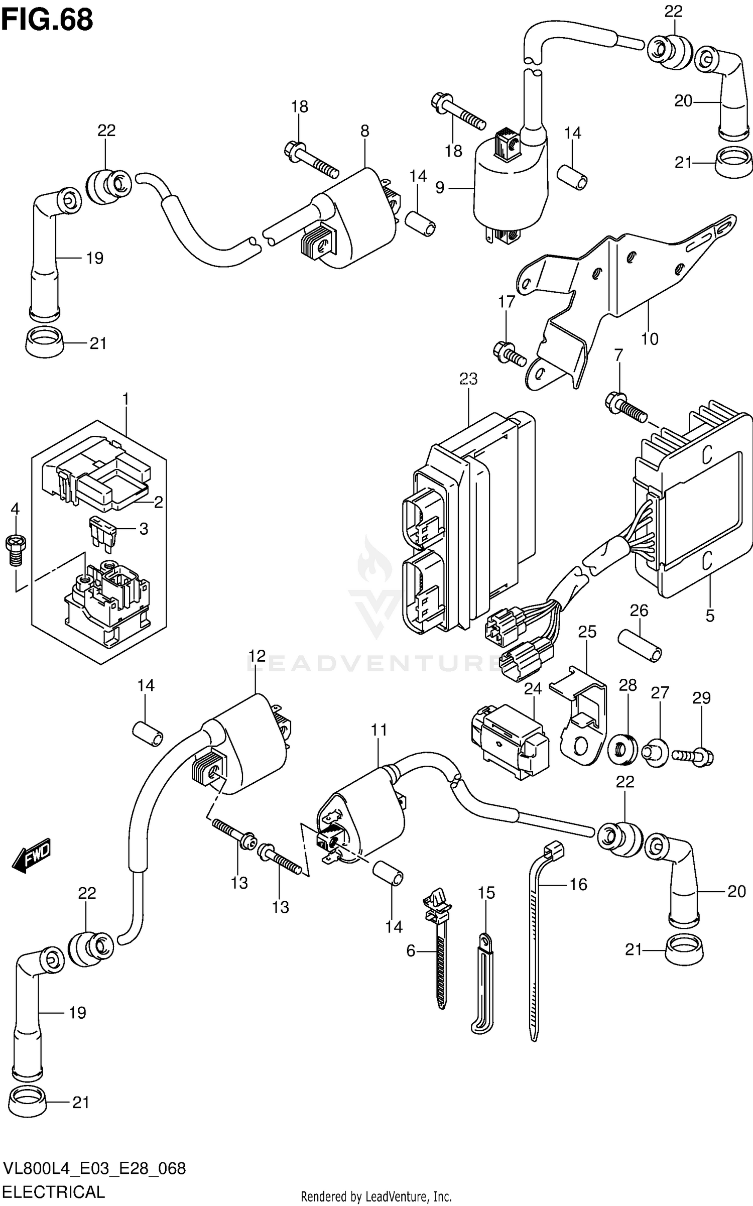 ELECTRICAL (VL800TL4 E33)