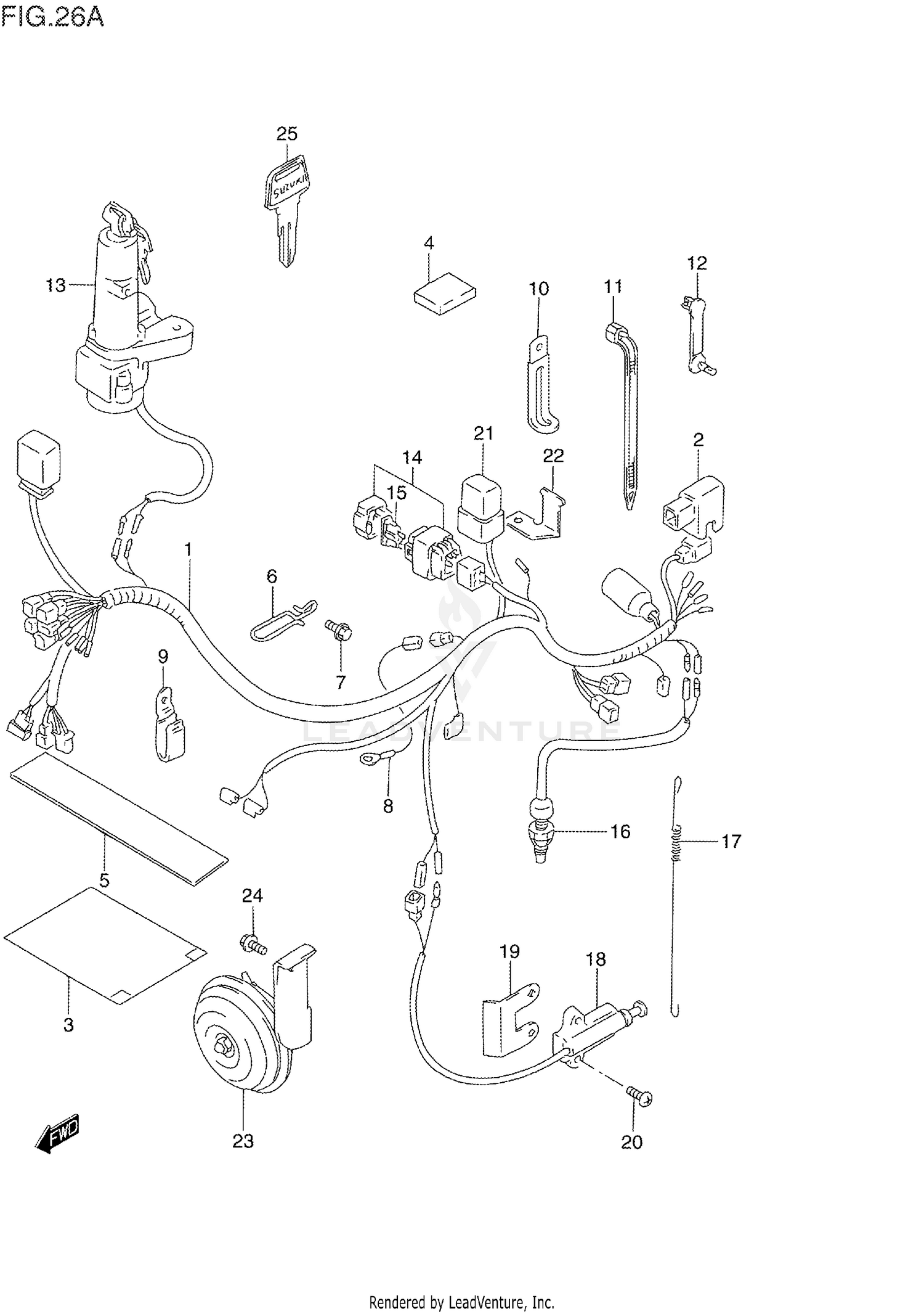 WIRING HARNESS (MODEL P/R/S)