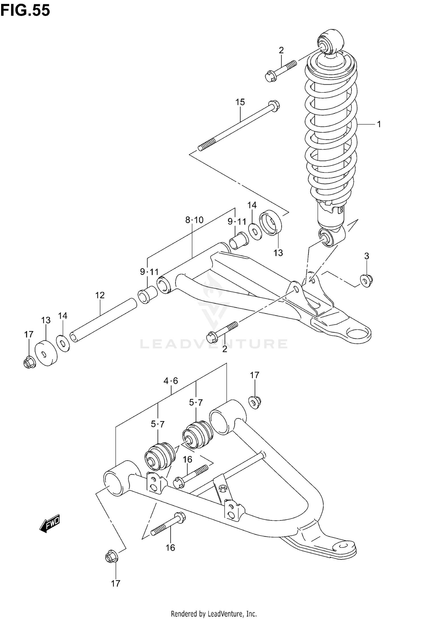 FRONT SUSPENSION ARM
