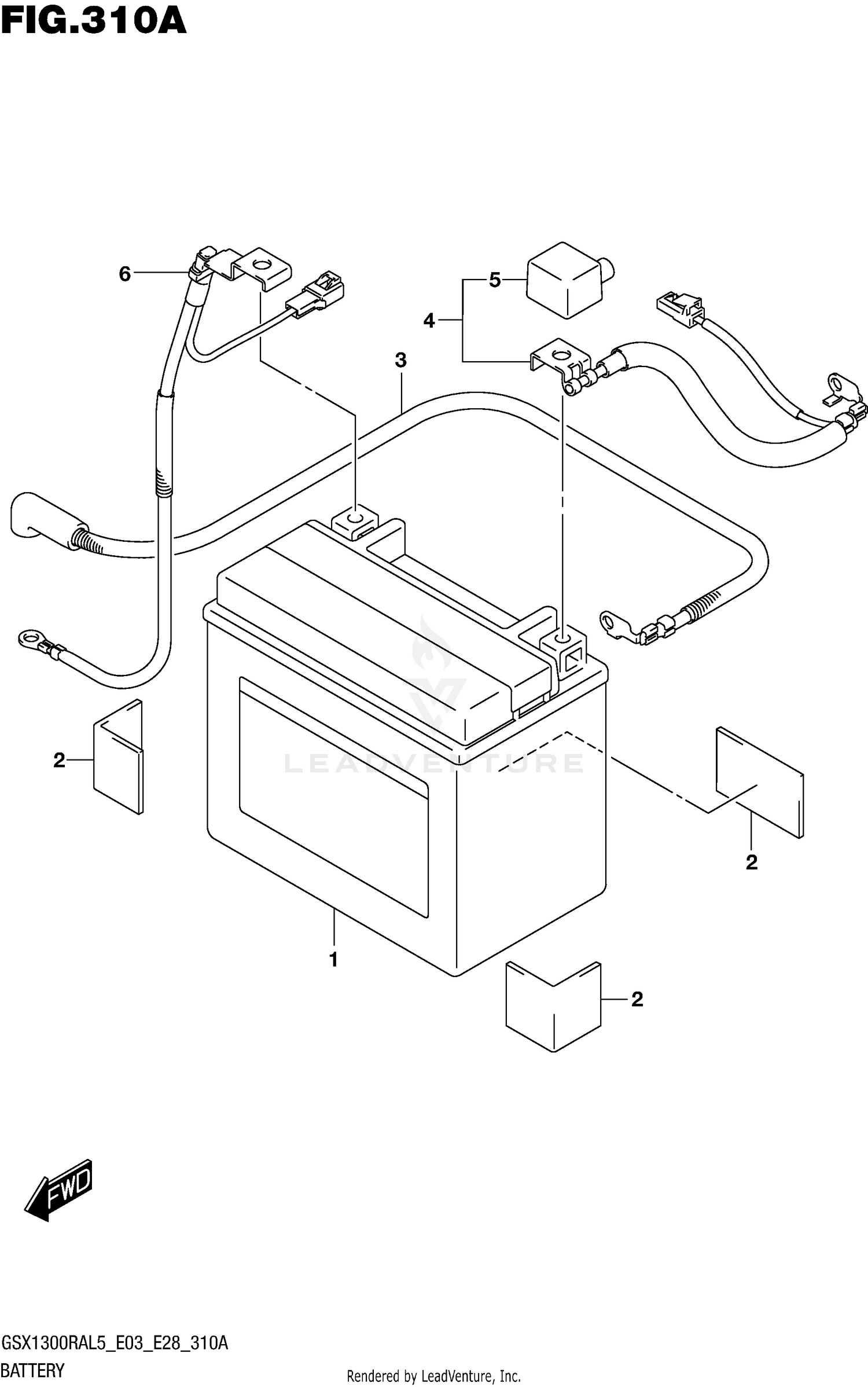 BATTERY (GSX1300RAL5 E03)