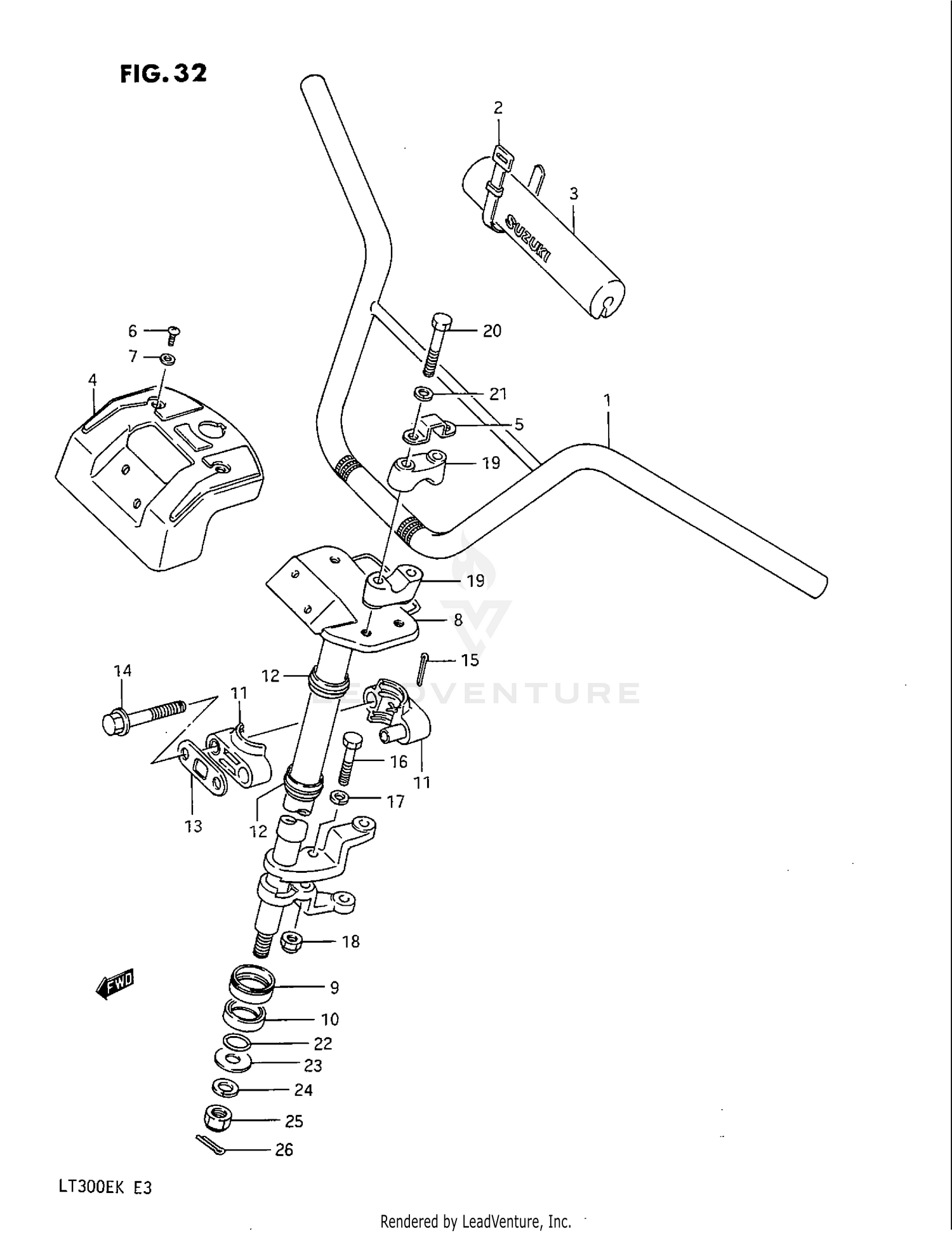 HANDLEBAR - STEERING
