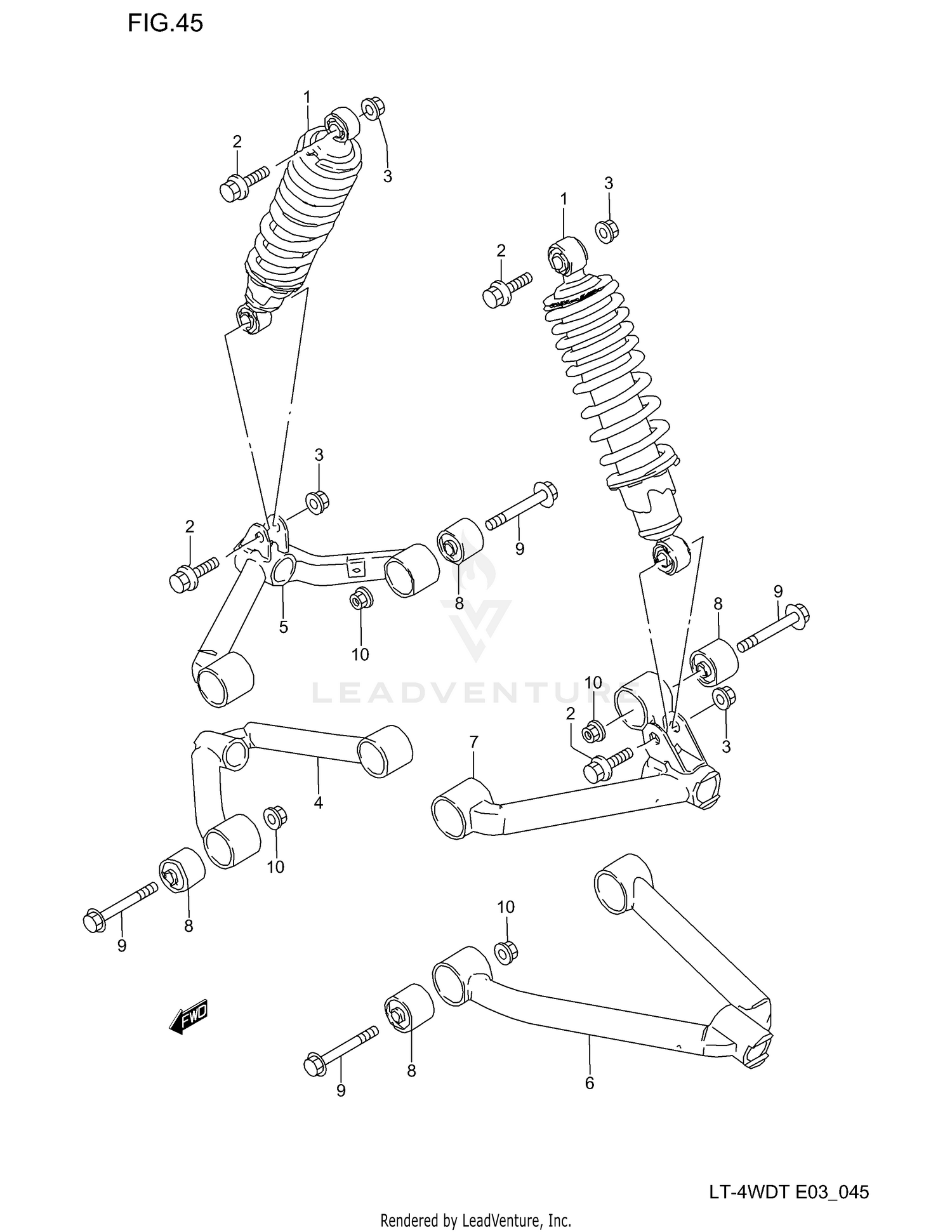 FRONT SUSPENSION ARM