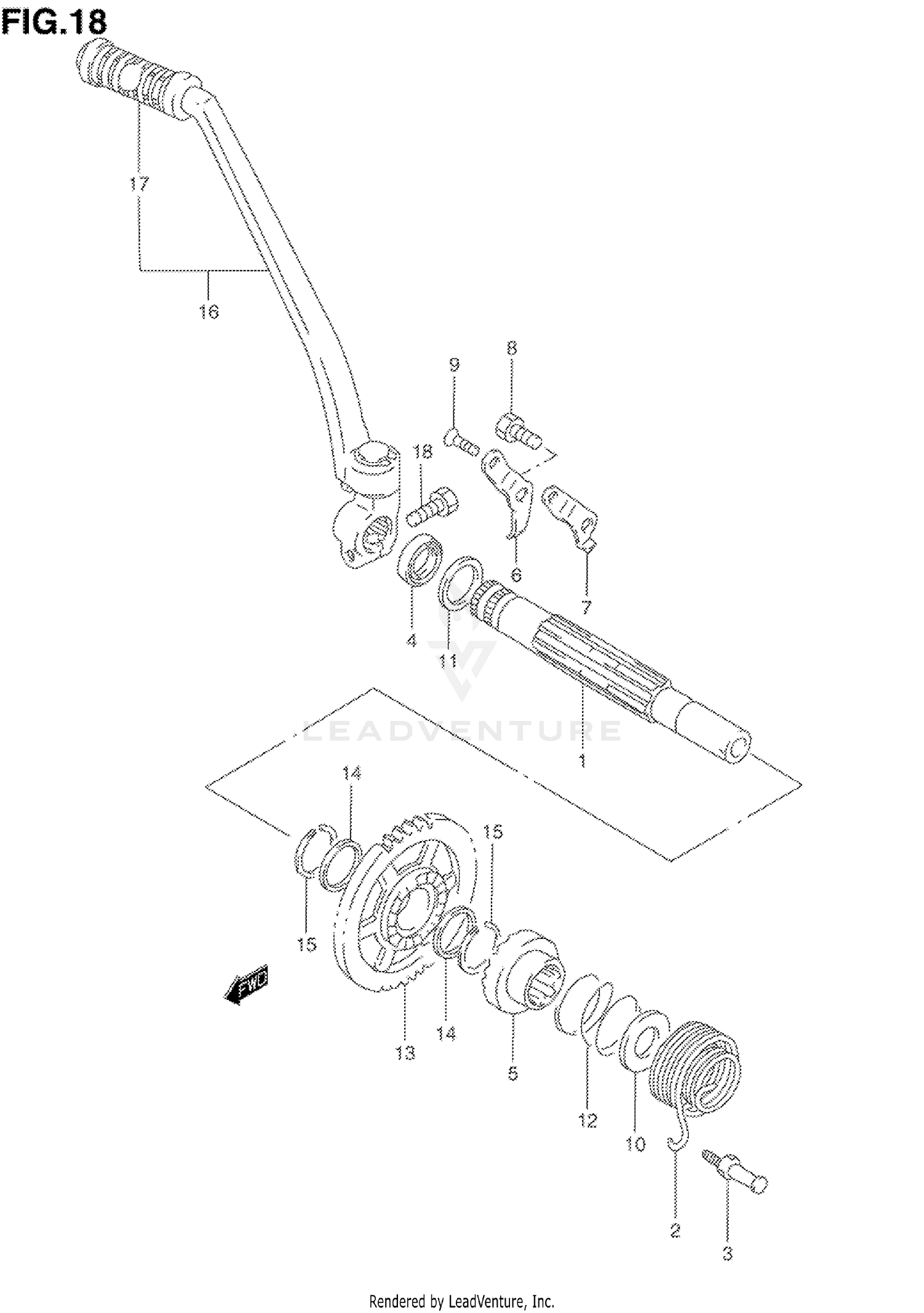 KICK STARTER (MODEL N/P)