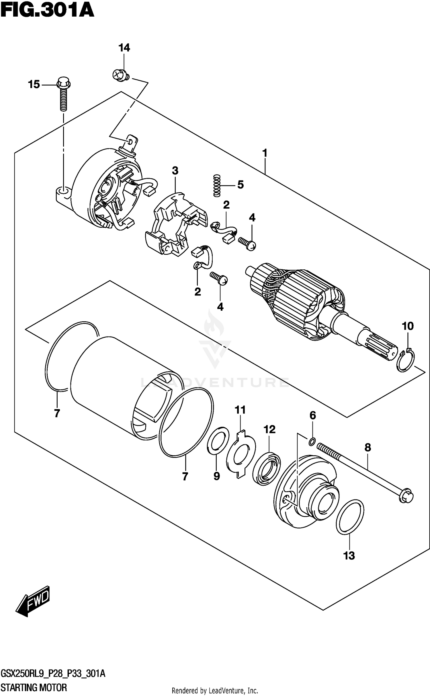 STARTING MOTOR