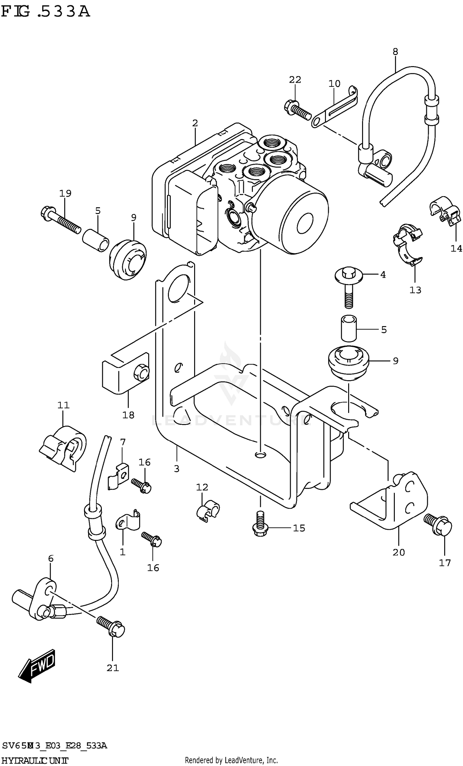 HYDRAULIC UNIT (E28)