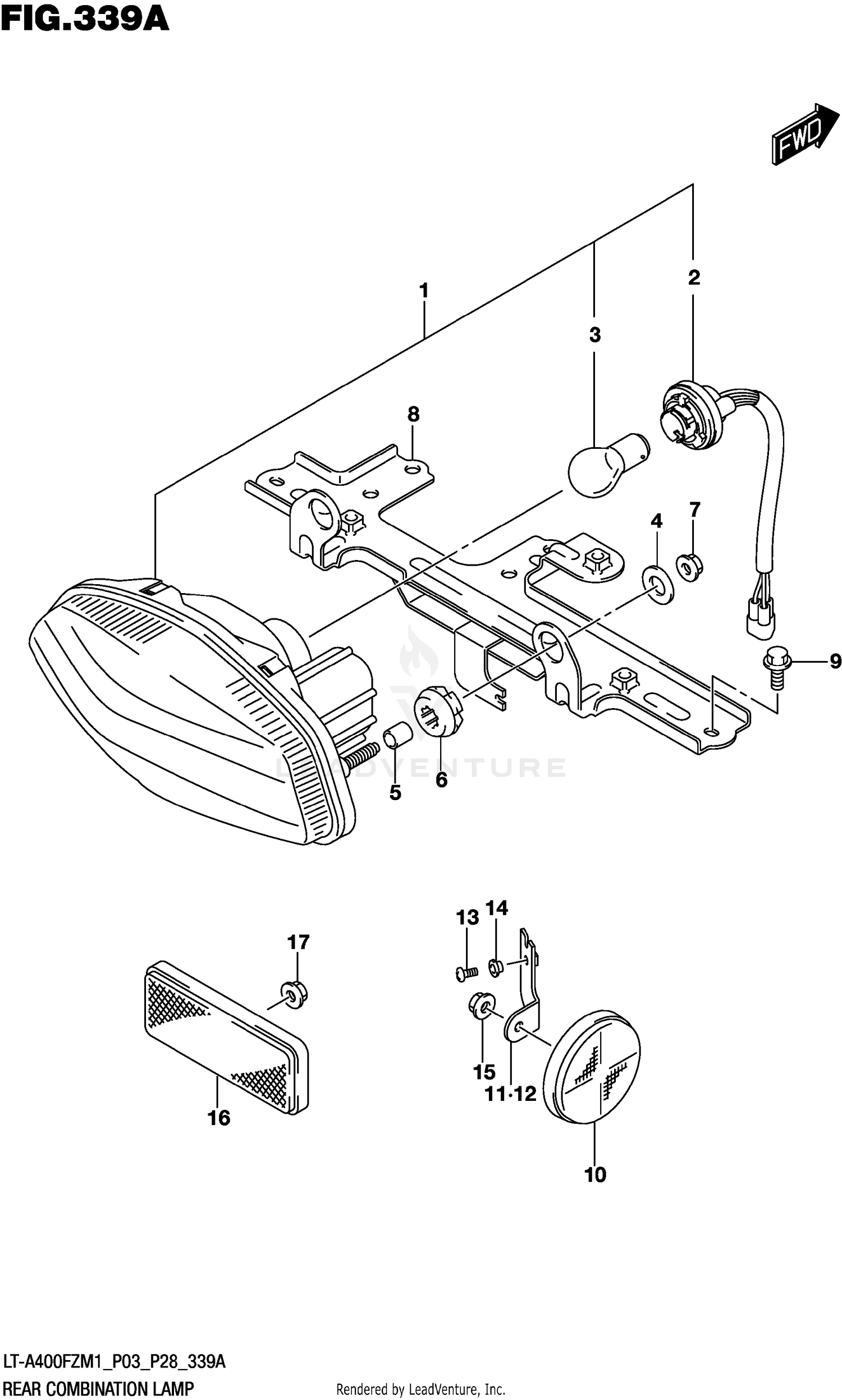 REAR COMBINATION LAMP