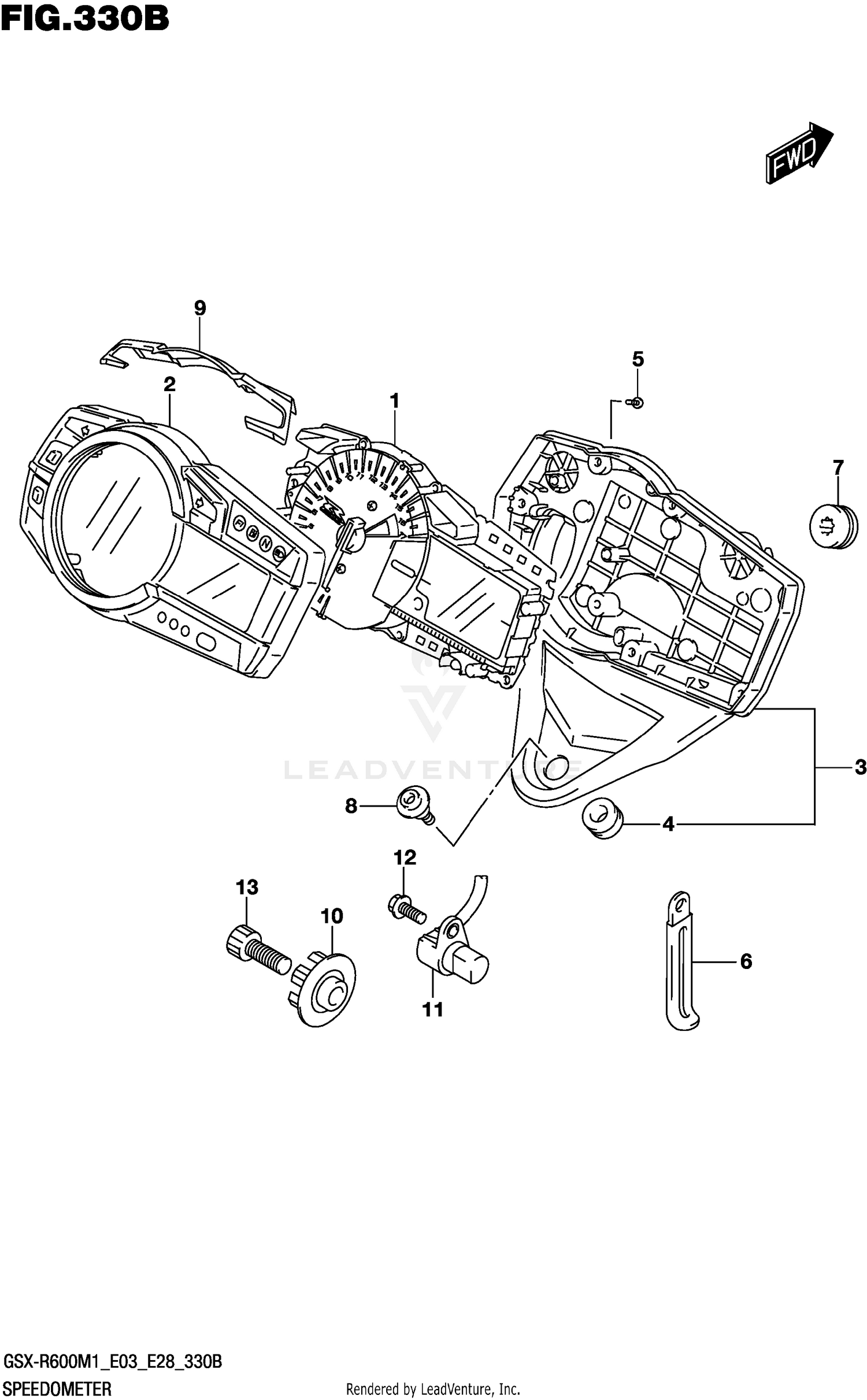 SPEEDOMETER (E03,E33)