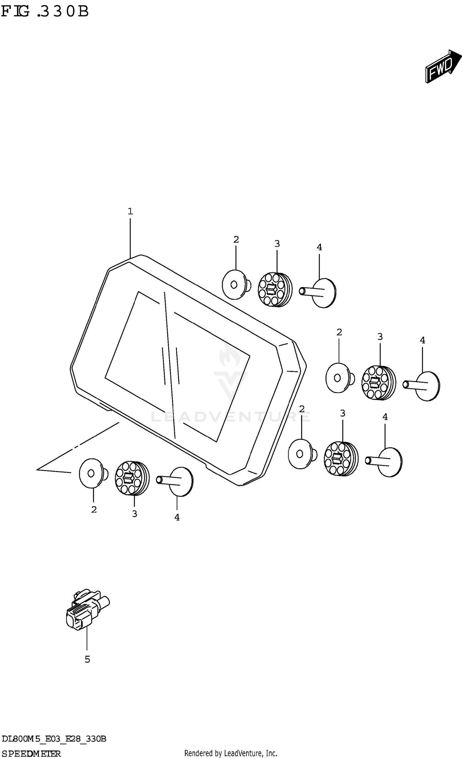SPEEDOMETER (E03,E33)
