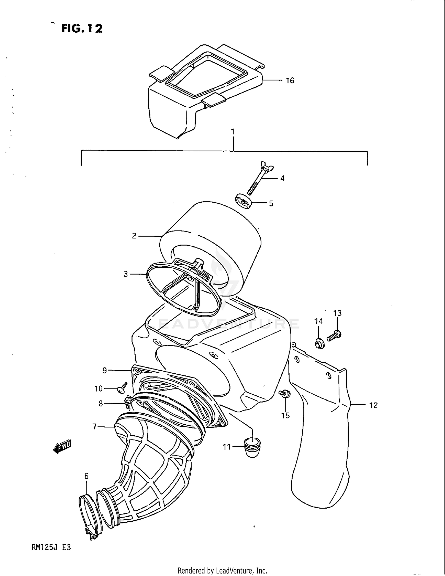 AIR CLEANER (MODEL H/J)